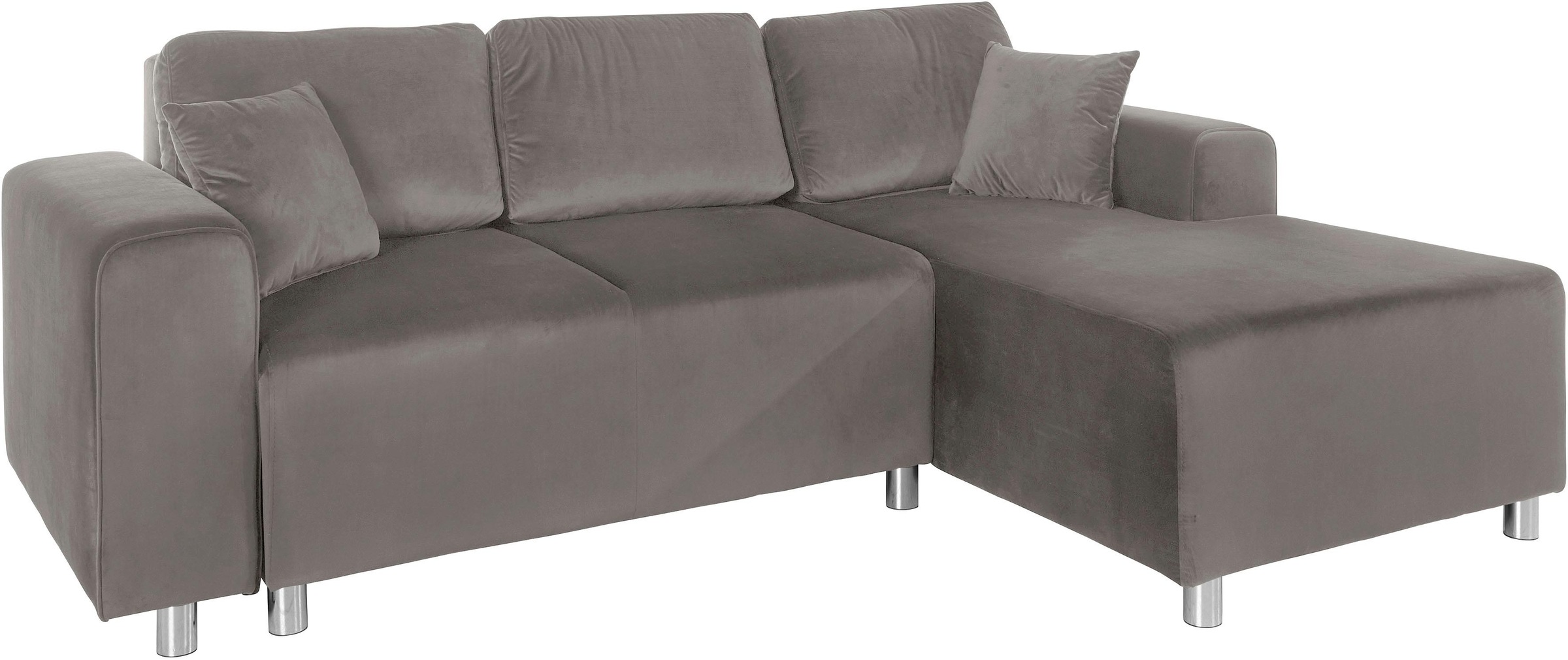 Home affaire Ecksofa "Györ" L-Form, wahlweise mit Bettfunktion und Bettkast günstig online kaufen