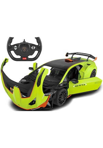 RC-Auto »Deluxe Cars, Lamborghini Huracán STO 1:14, grün - 2,4 GHz«