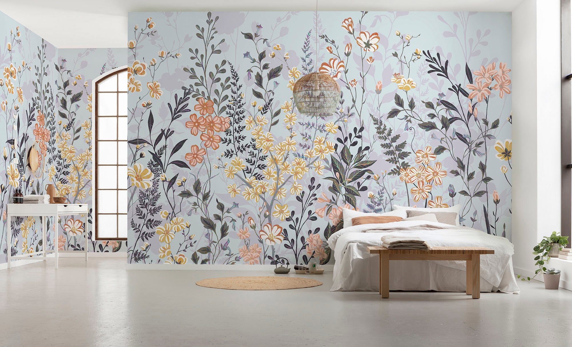 Komar Vliestapete »Digitaldruck Vlies - Chic Conservatory - Größe 400 x 250 cm«, bedruckt, Wohnzimmer, Schlafzimmer