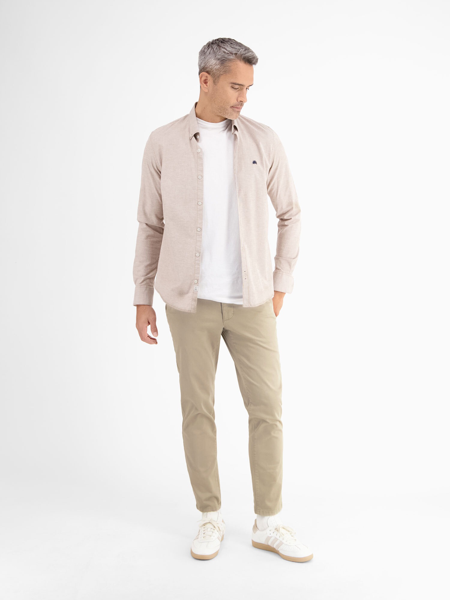 LERROS 5-Pocket-Jeans »LERROS Basic Chino in Strukturqualität, SLIM FIT«