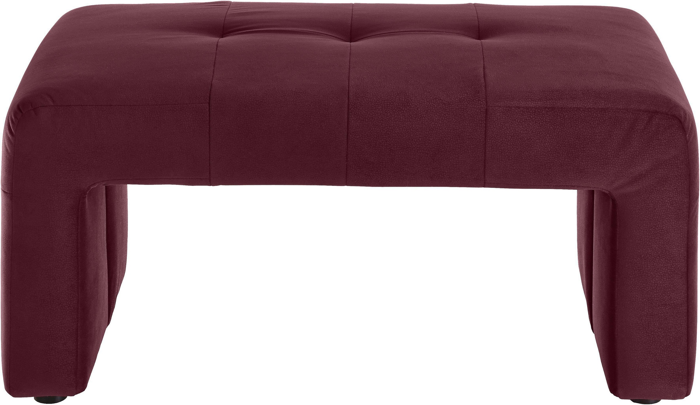 exxpo - sofa fashion Hockerbank »Barista Hockerbank mit hoher Bodenfreiheit«, Sitz gepolstert,Breite ca.100 cm