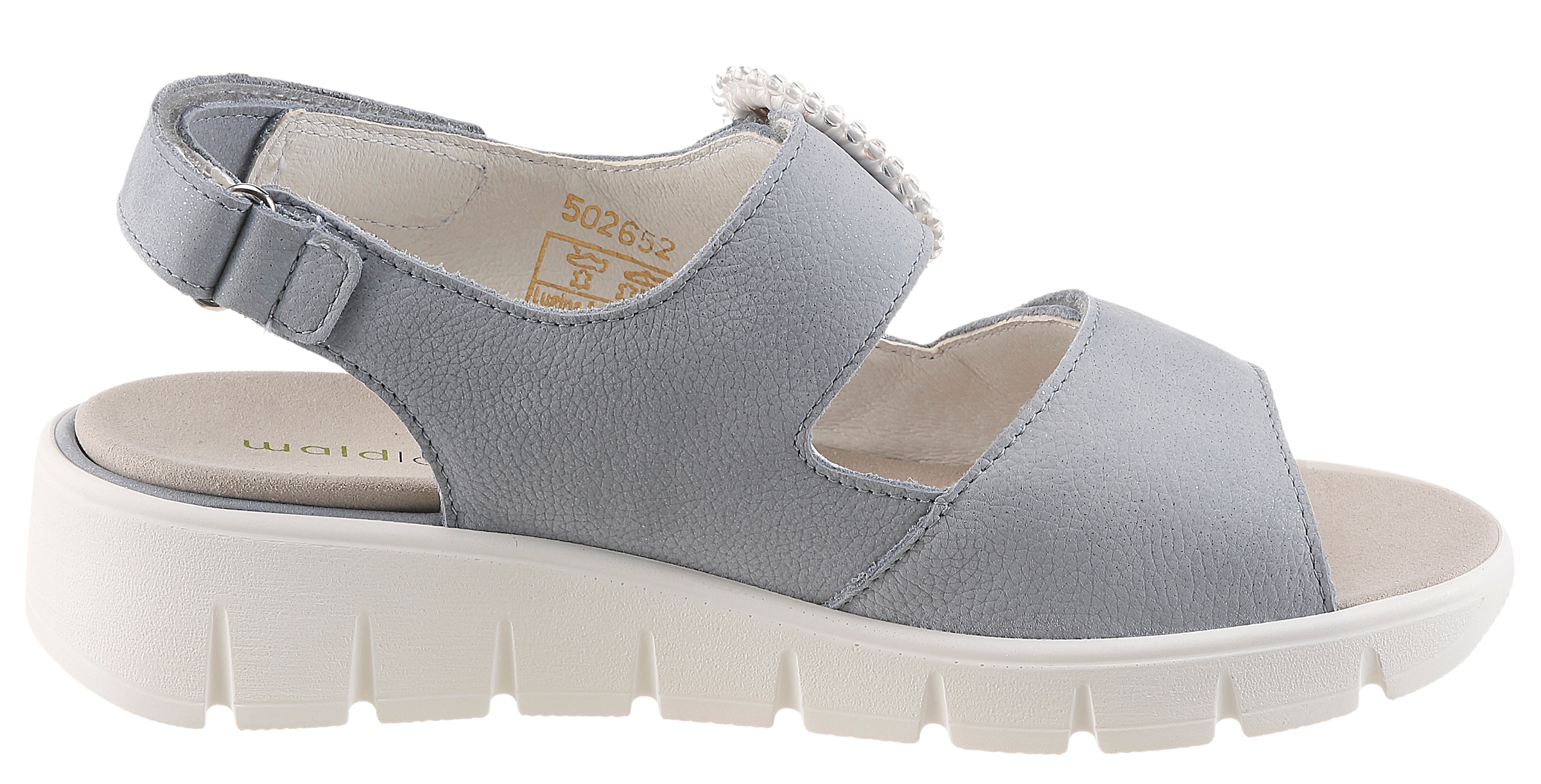 Waldläufer Sandale »K-ADEA«  Sommerschuh, Keilsandalette mit Klettverschlüssen, K-Weite