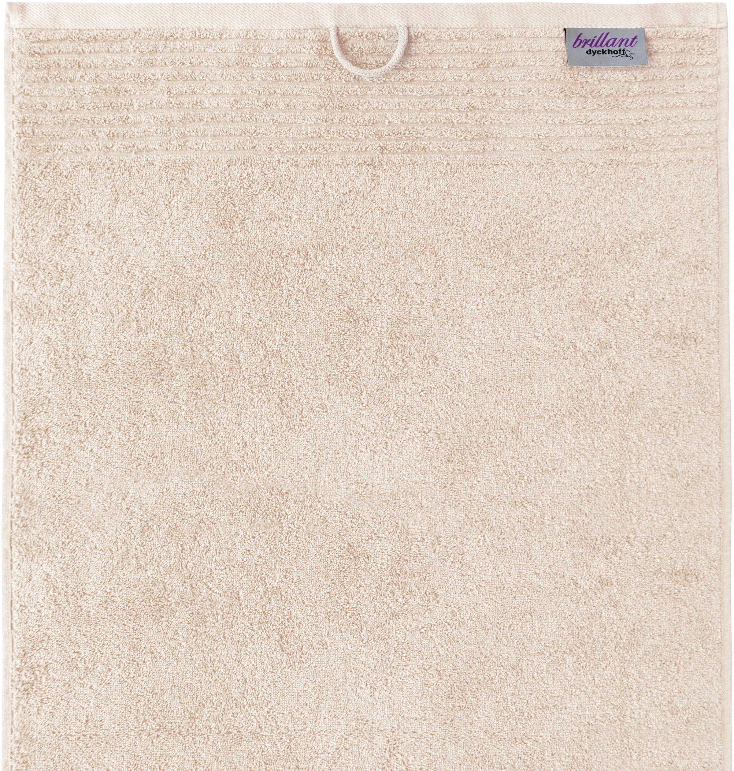 Dyckhoff Handtuch Set »Brillant«, Set, 6 tlg., Walkfrottee, mit Streifenbordüre;4 Handtücher (50x100cm), 2 Duschtücher (70x140cm)