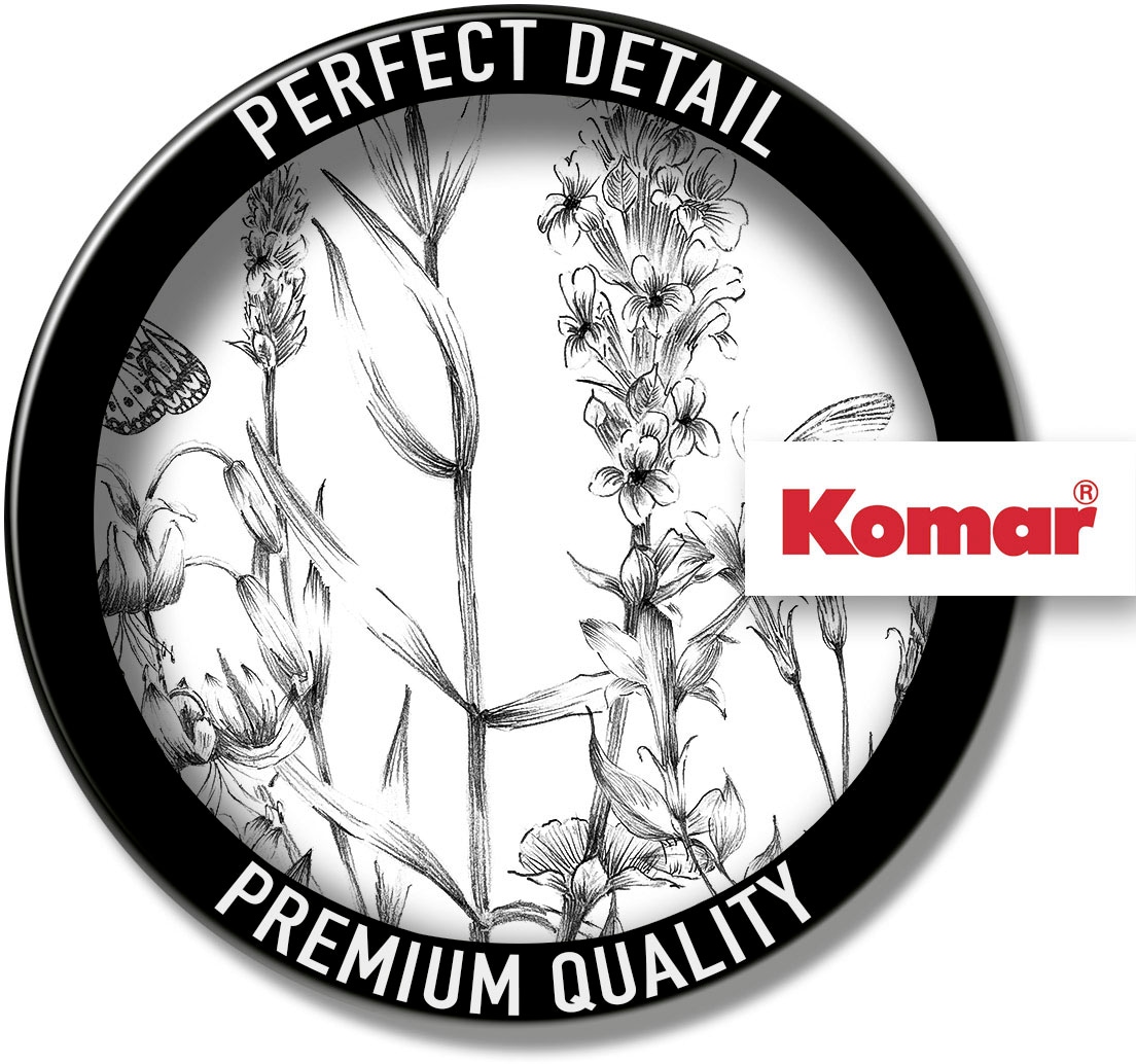 Komar Vliestapete »Digitaldruck Vlies - Butterfly Field - Größe 400 x 250 cm«, bedruckt, Wohnzimmer, Schlafzimmer