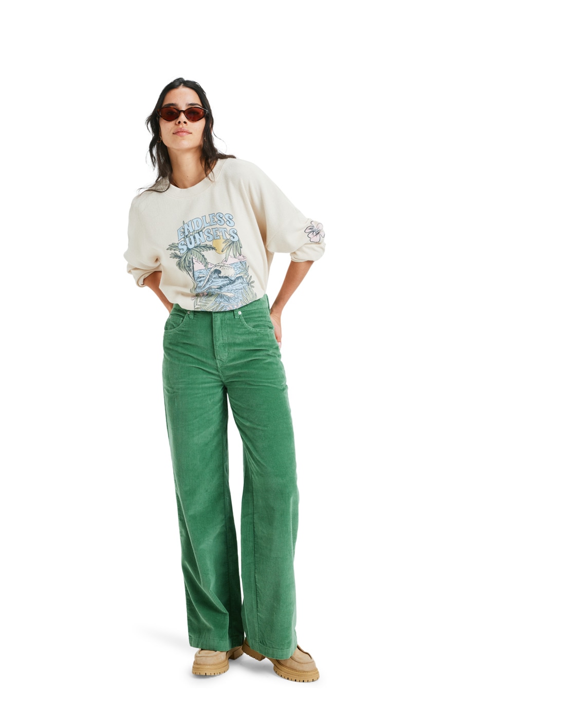 Roxy Stoffhose »Surf On Cloud Cord«