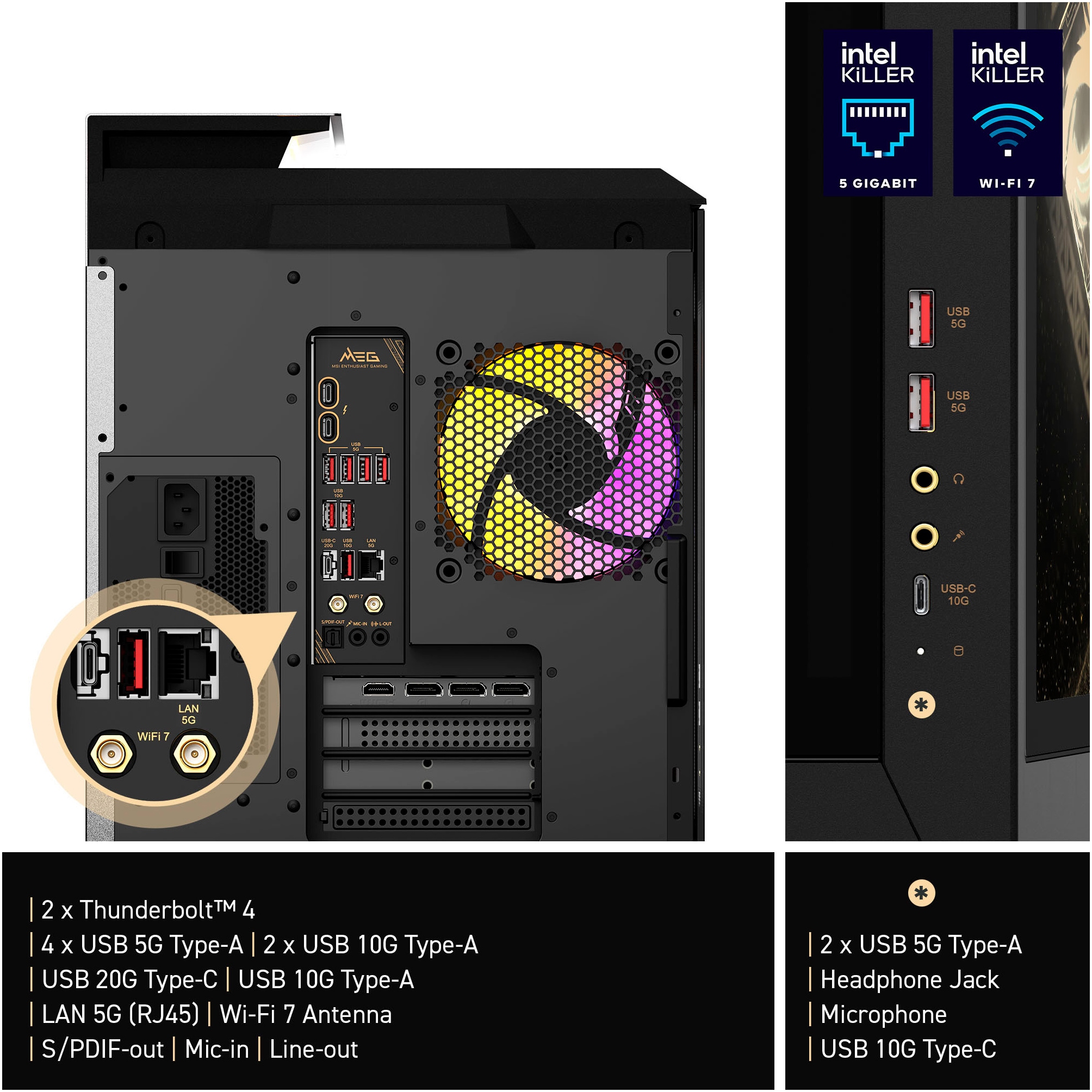 MSI Gaming-PC »MEG Vision X AI 2NVZ9-006DE«