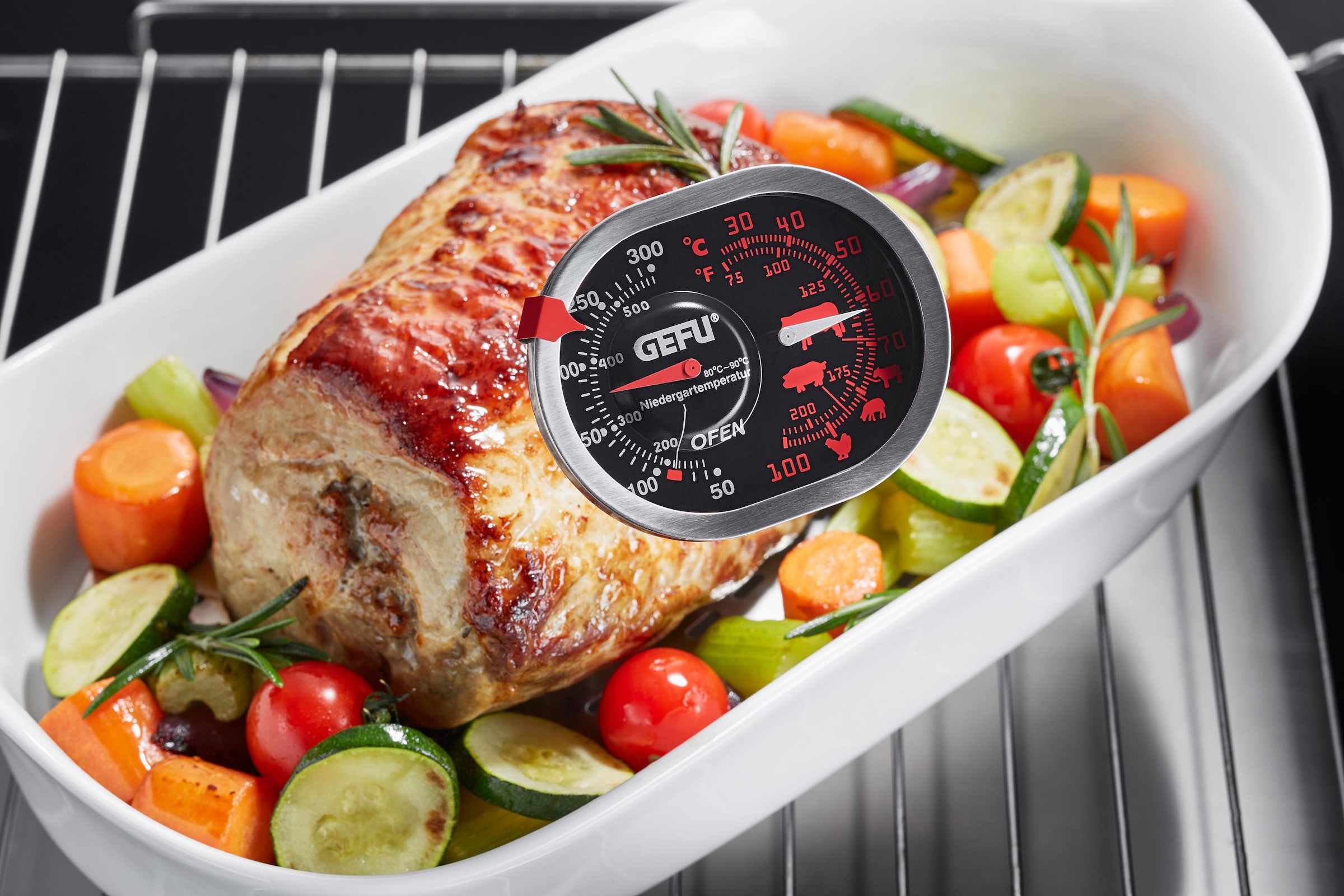 GEFU Bratenthermometer »MESSIMO«, 3in1, Edelstahl günstig online kaufen