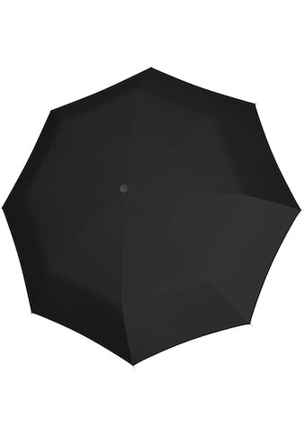 Taschenregenschirm »Smart fold uni, black«