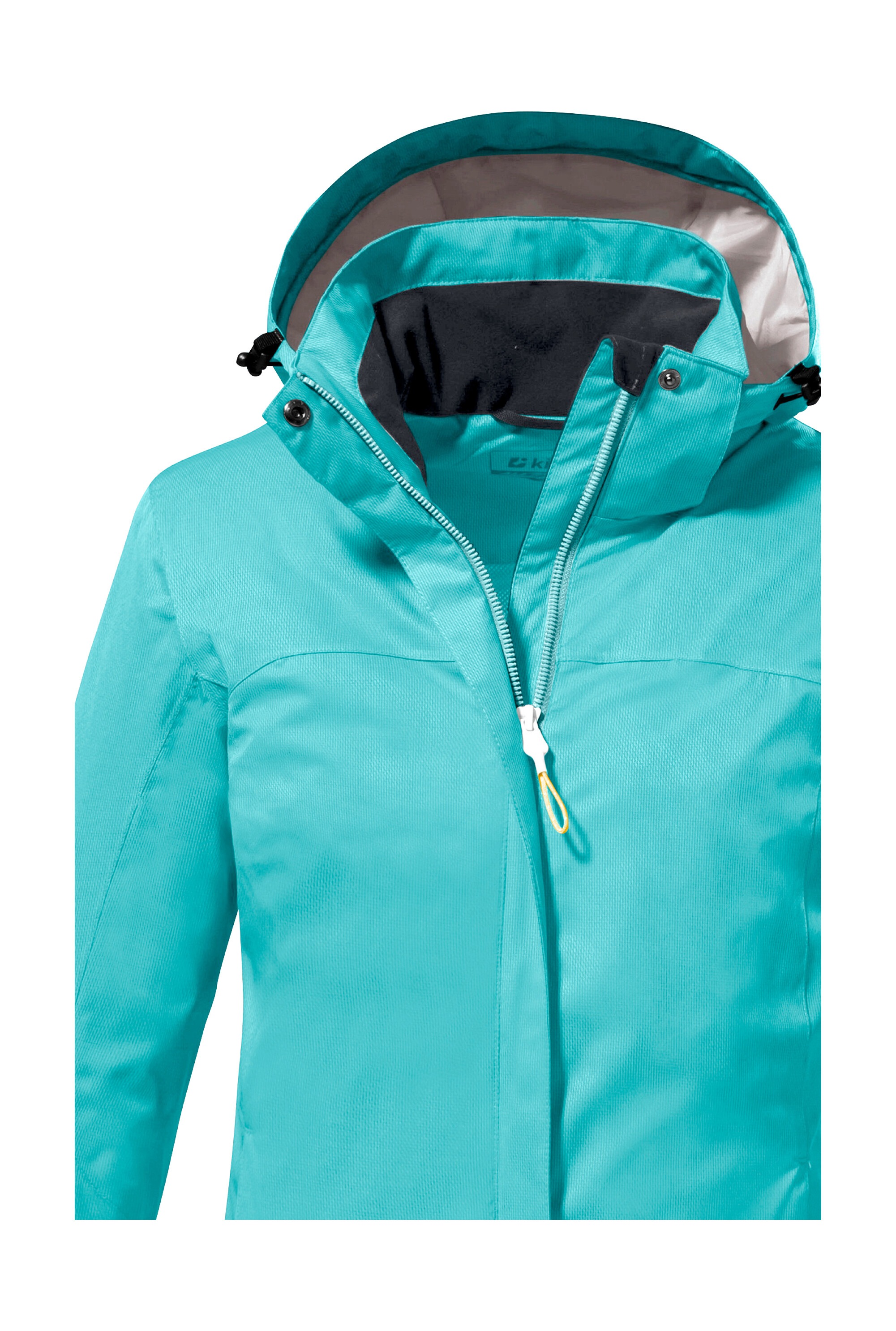 Killtec Outdoorjacke »KOS 133 WMN JCKT«, Wasser- und winddichte Damenjacke mit abnehmbarer Kapuze, PFAS-frei