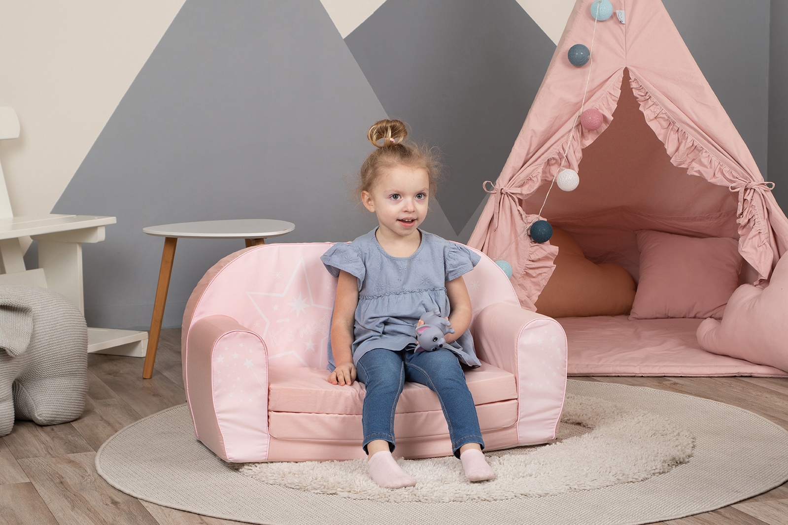 Knorrtoys® Sofa »Fairy Pink«, für Kinder; Made in Europe online bestellen | Kindersofas