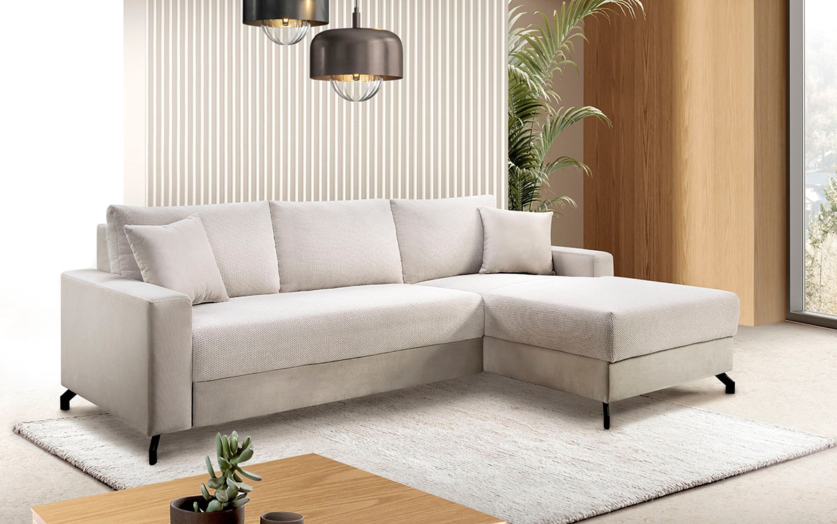 exxpo - sofa fashion Ecksofa »Quattro L-Form, B/T: 247/162 cm«, wahlweise m günstig online kaufen