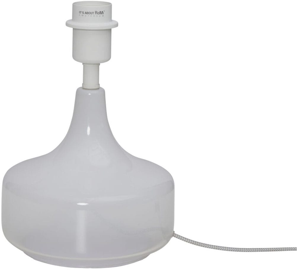 it's About RoMi Tischleuchte »REYKJAVIK« E27 Warmweiß Milchglass