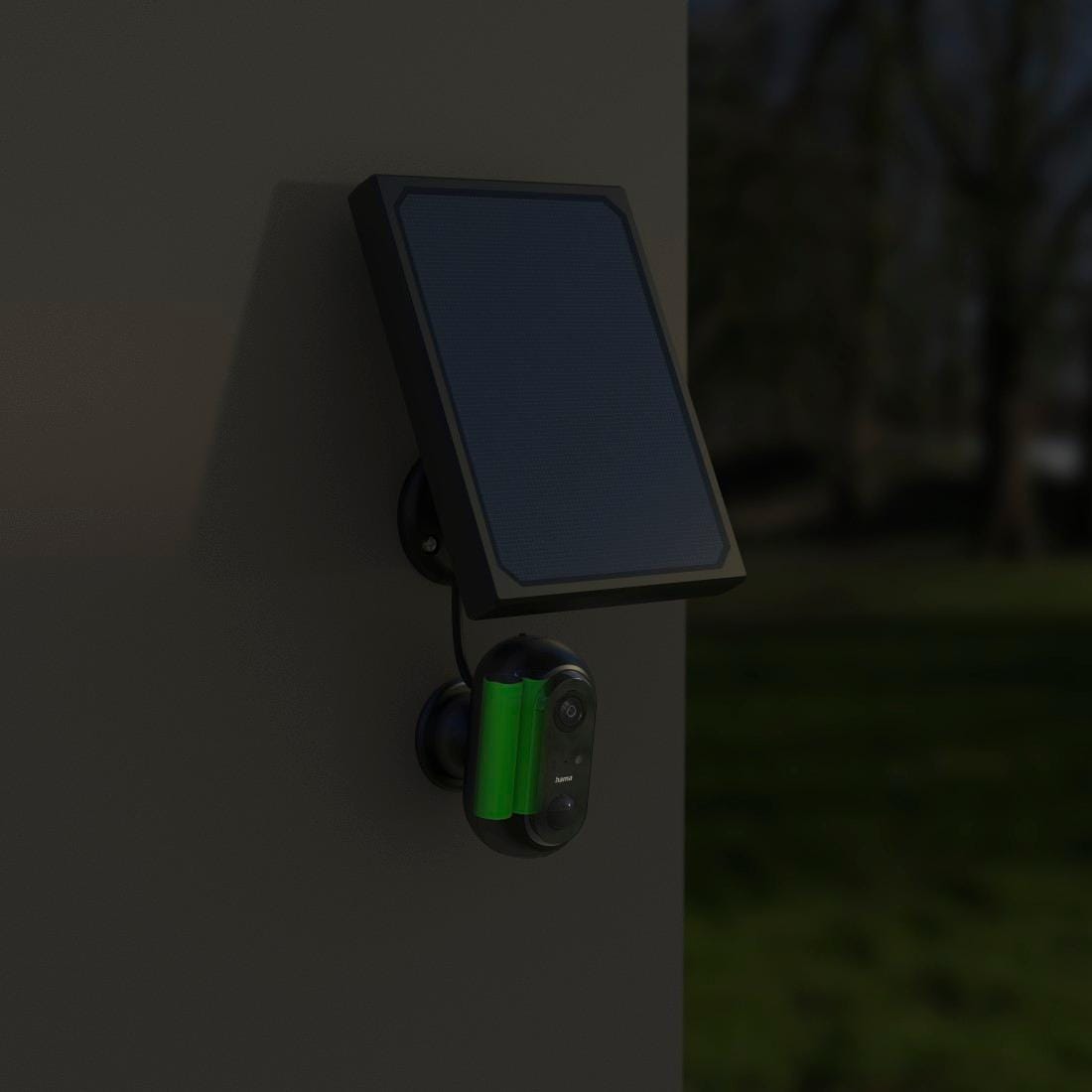 Hama Smart Home Kamera »WLAN Kamera Outdoor (App, Solar, Nachtsicht, Bewegungsmelder, Live)«, Innenbereich-Außenbereich