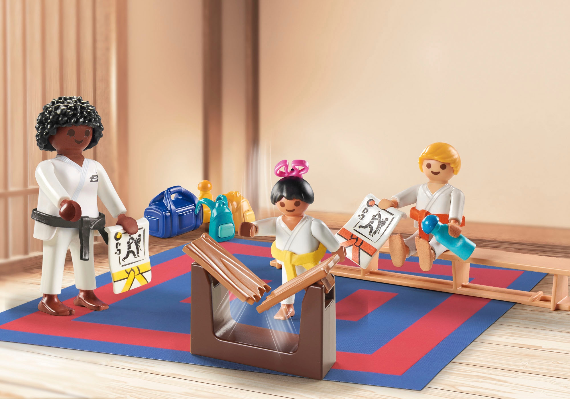 Playmobil® Konstruktions-Spielset »Karate Training (71186), Sports & Action«, (21 St.), Made in Europe