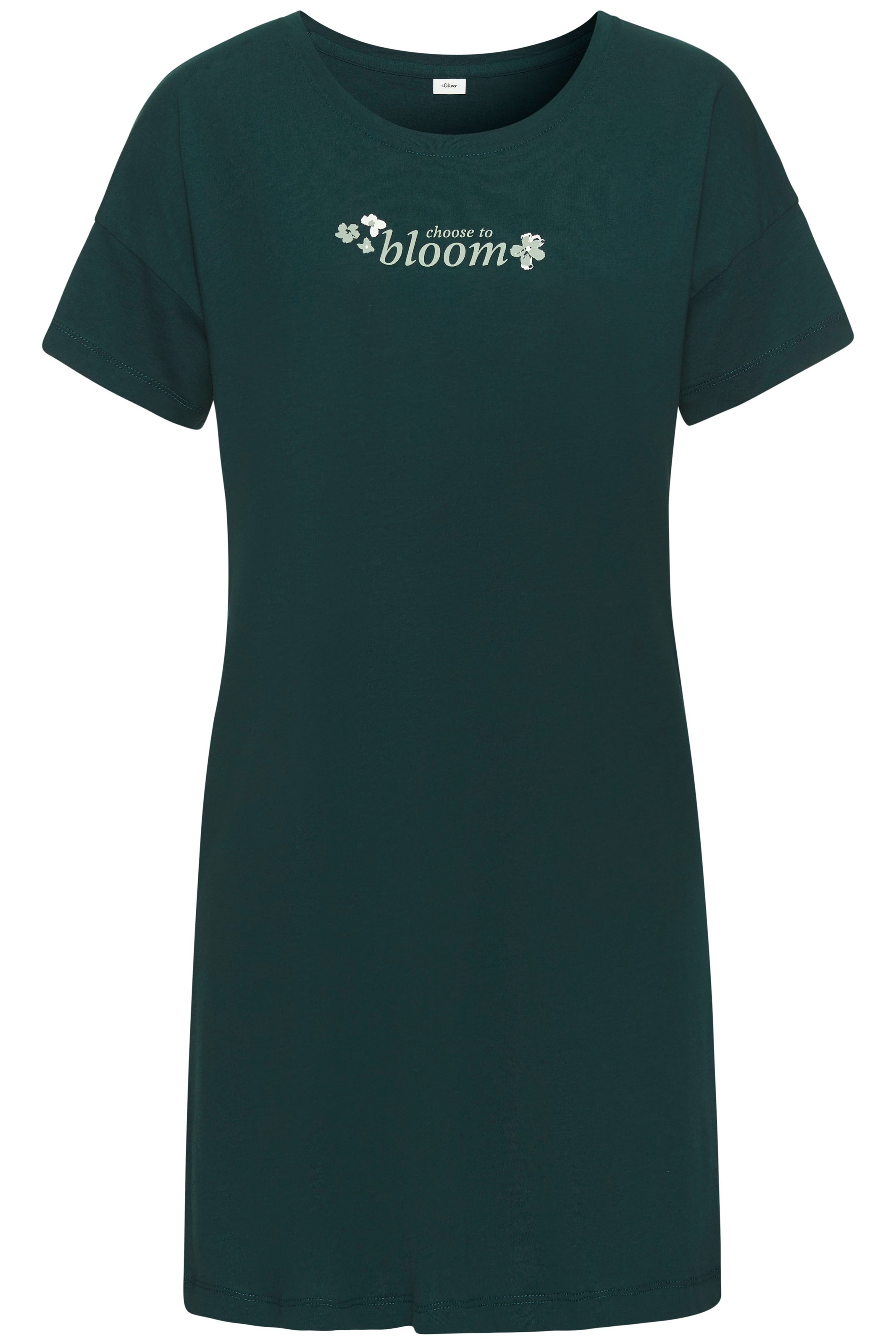 s.Oliver Nachthemd Mit kleinem Fromtprint