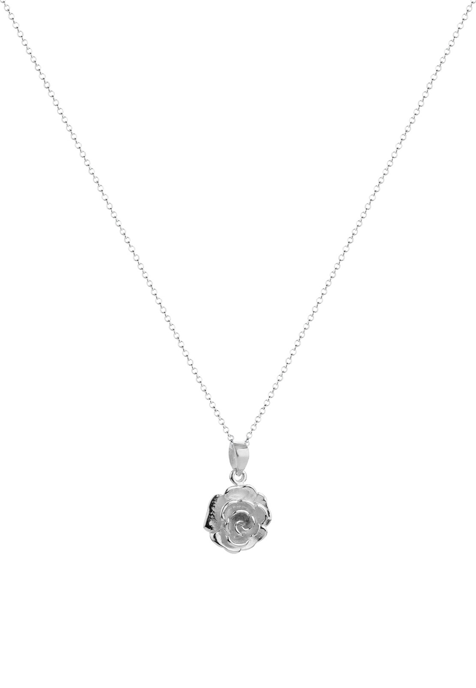 Nenalina Kette mit Anhänger »Rosen Blumen Anhänger Flower Look 925 Silber«