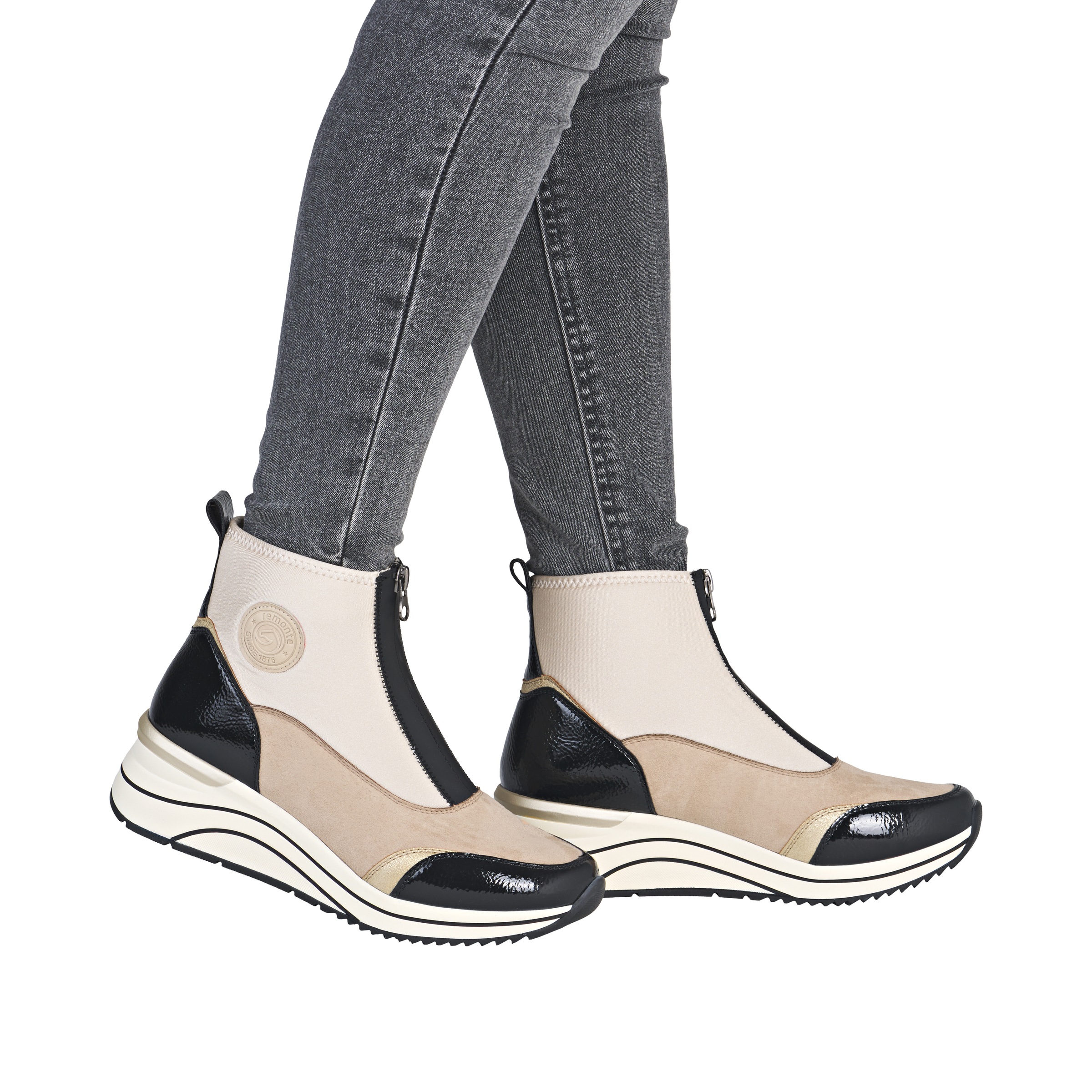 Remonte Keilsneaker, Casual-Boots, Stiefelette, Plateauboots mit Lite´n Soft Ausstattung