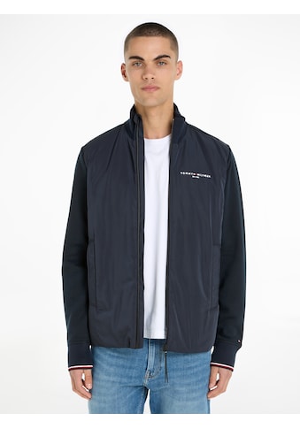 Blouson »TOMMY LOGO MIX MEDIA STAND ZIP«