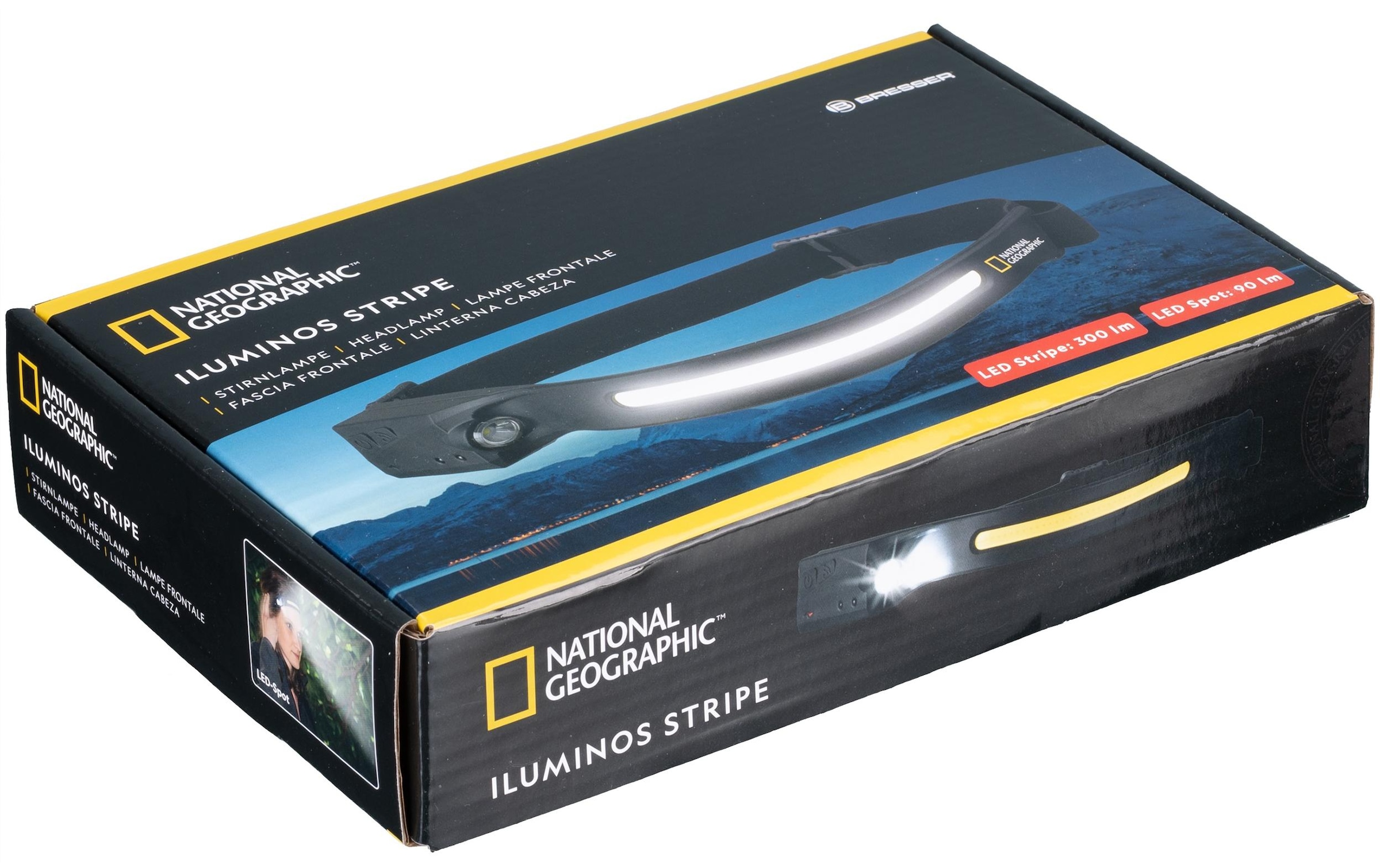 NATIONAL GEOGRAPHIC Stirnlampe »Stripe«