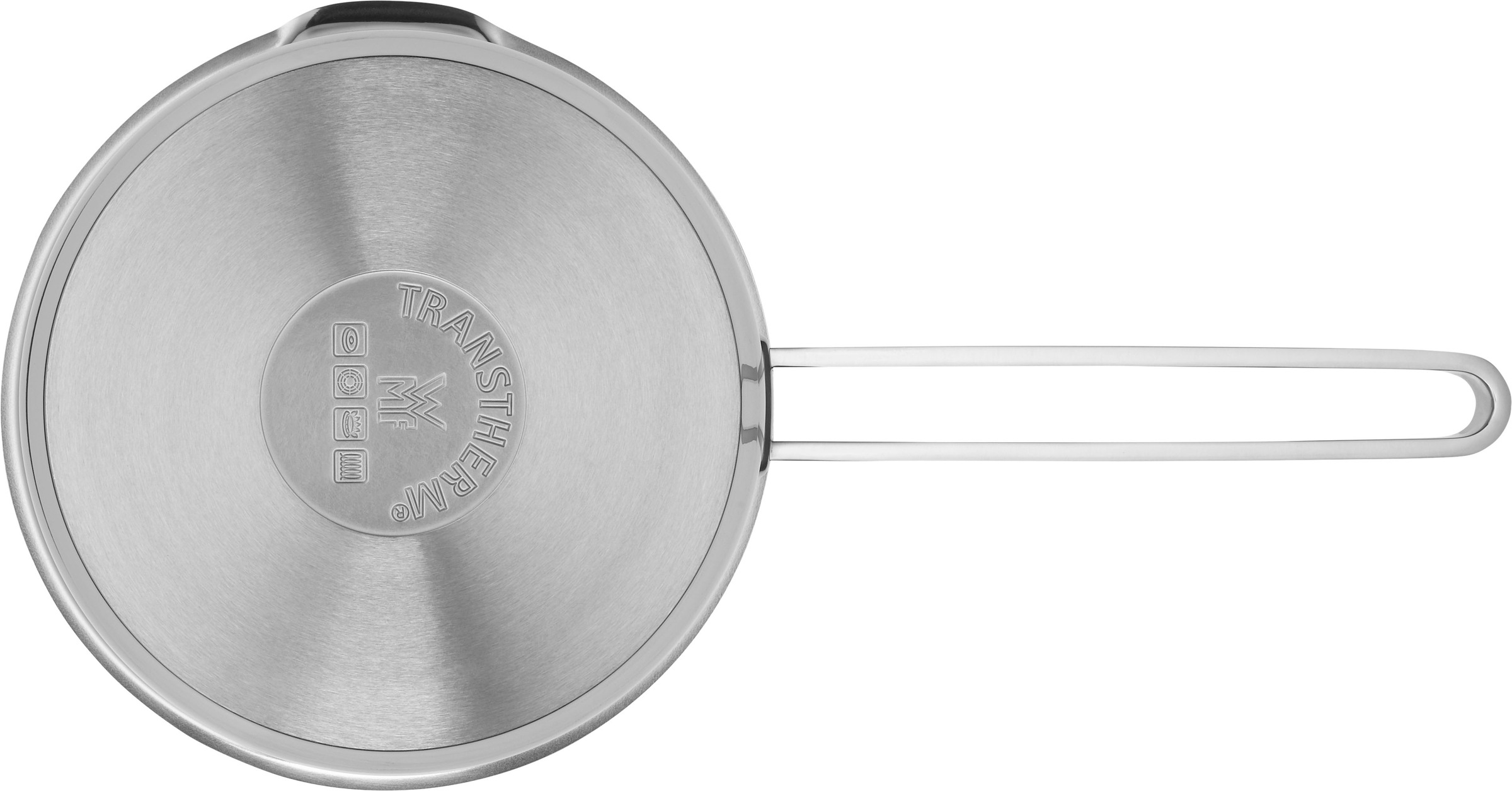WMF Kasserolle »Function 4«, Cromargan® Edelstahl Rostfrei 18/10, (1 tlg.), wärmereduzierende Griffe, Innenskalierung, breiter Schüttrand