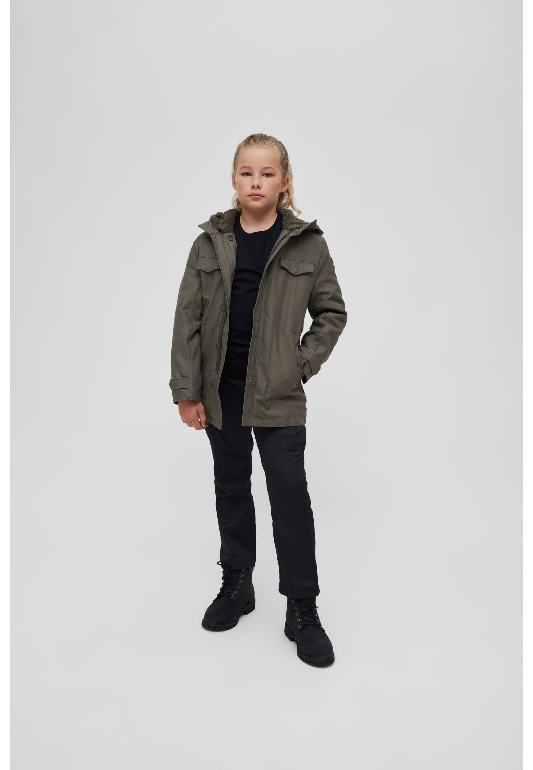 Brandit Parka »Brandit Herren Kids BW Parka« 1 Stk. tlg. mit Kapuze