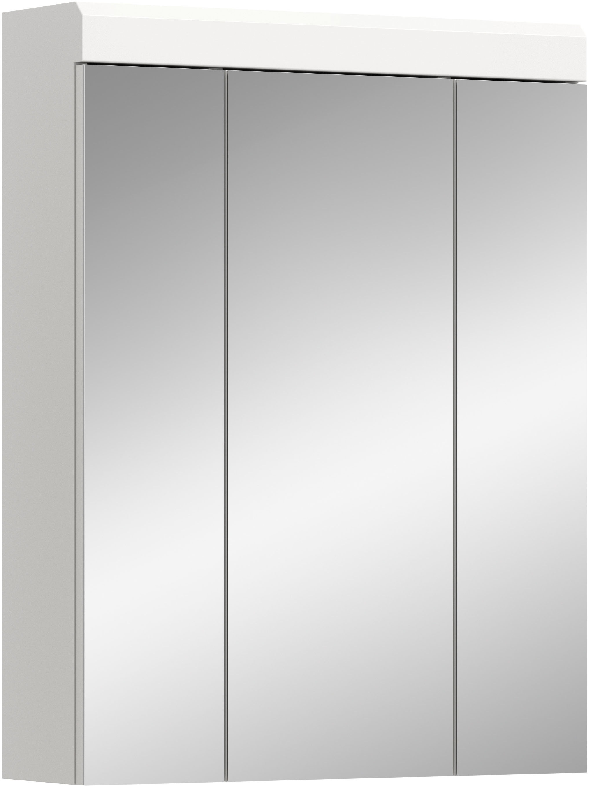INOSIGN Badezimmerspiegelschrank »Siena, Breite 60cm, 3 Spiegeltüren, 9 Fäc günstig online kaufen