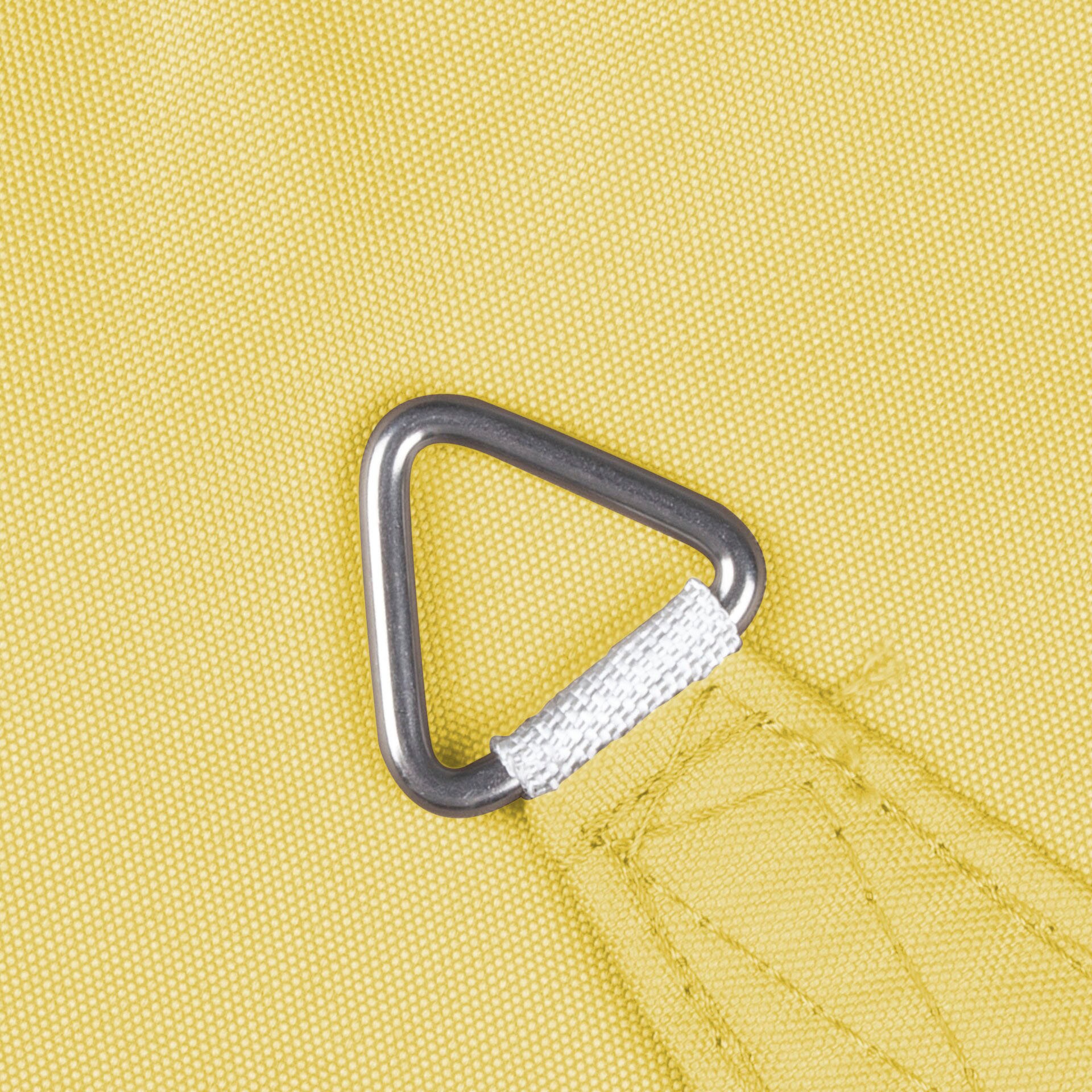 Windhager Sonnensegel »Cannes Quadrat«, 5x5m, gelb