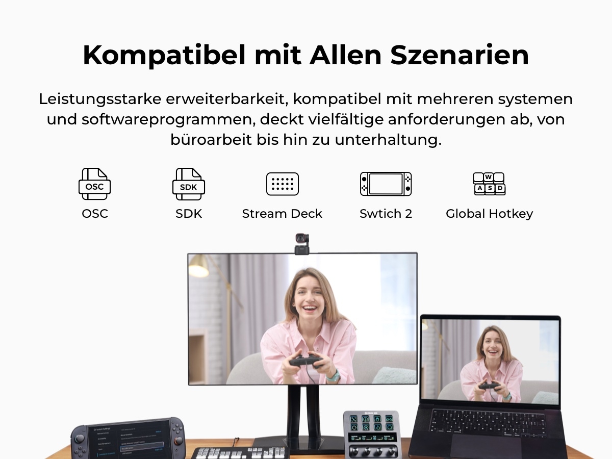 OBSBOT Webcam »TINY 3 Lite« 4K Ultra HD