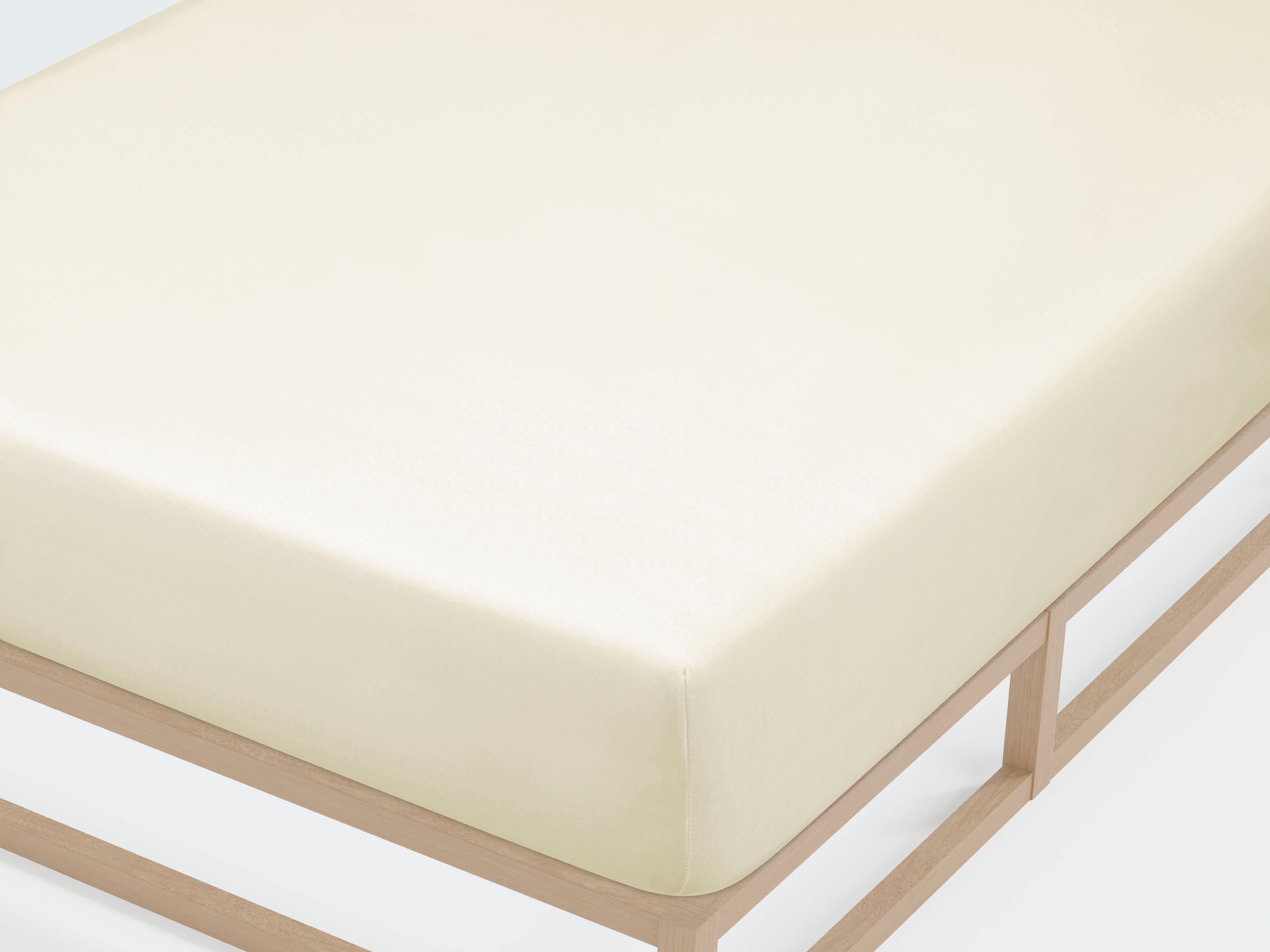 Biberna Spannbettlaken »Leila«, Bettlaken aus 100% Baumwolle, für Matratzenhöhen bis 22 cm