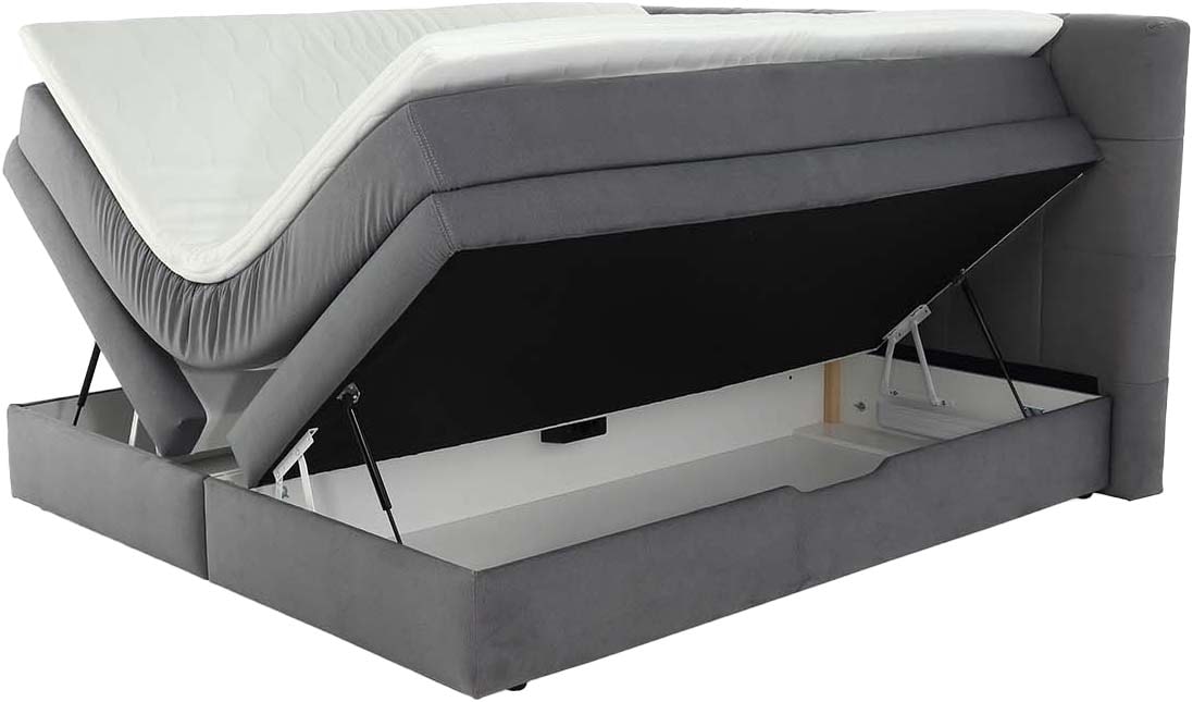 Jockenhöfer Gruppe Boxspringbett »Amy«, mit Bettkasten und Kaltschaum-Topper, erhältlich in 140 & 180cm Breite