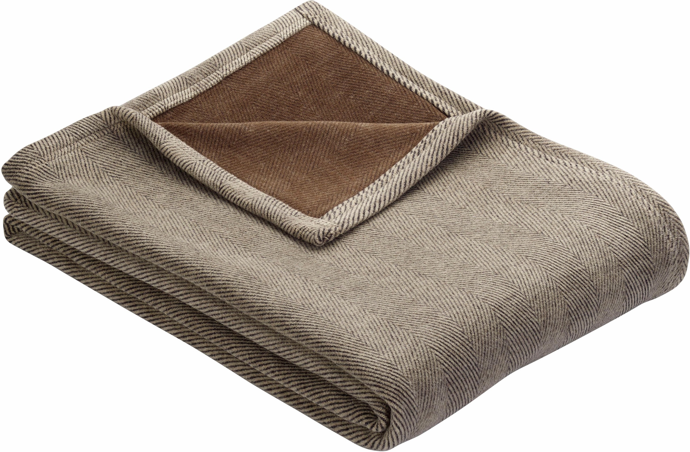 IBENA Wohndecke »Kulturgut« mit Wendeoptik, Kuscheldecke