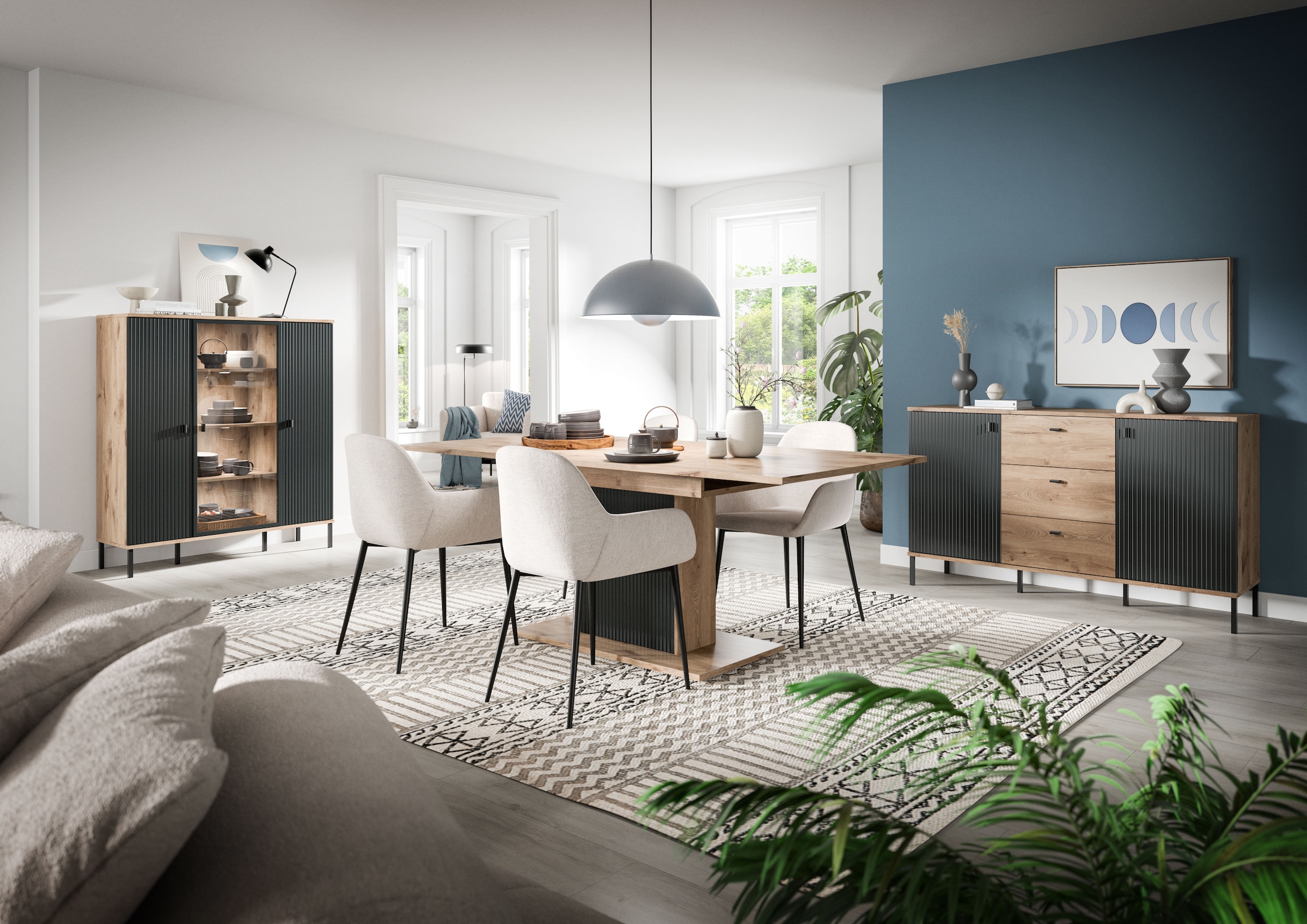 INOSIGN Esstisch »TREVERK, Breite:160-200 cm« 1 Stk. tlg. Esstisch, Küchentisch, Tisch, Esszimmer, Küche