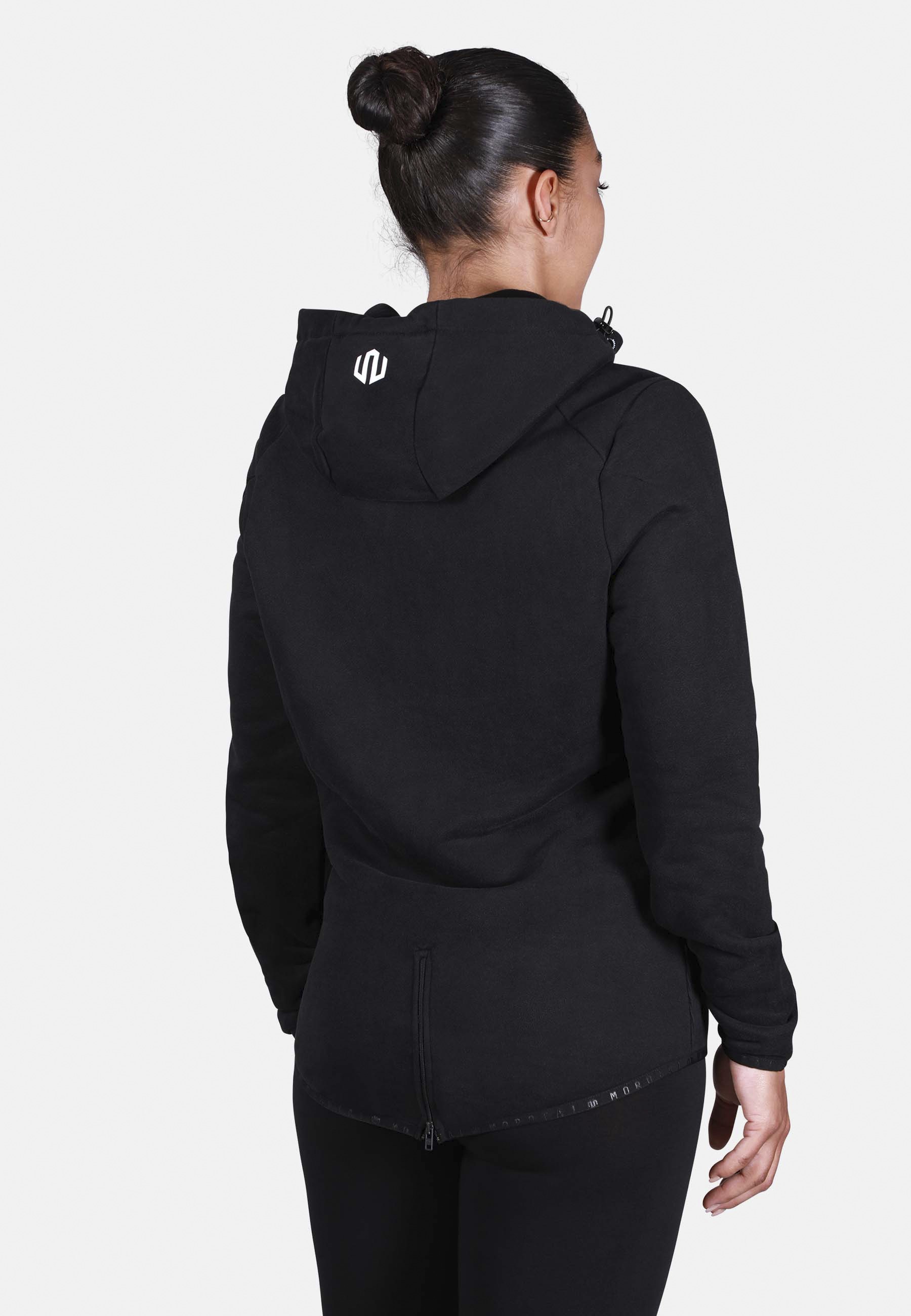 MOROTAI Allwetterjacke »MOROTAI Damen Morotai Neo Zip Sweatjacket« 1 Stk. tlg. mit Kapuze