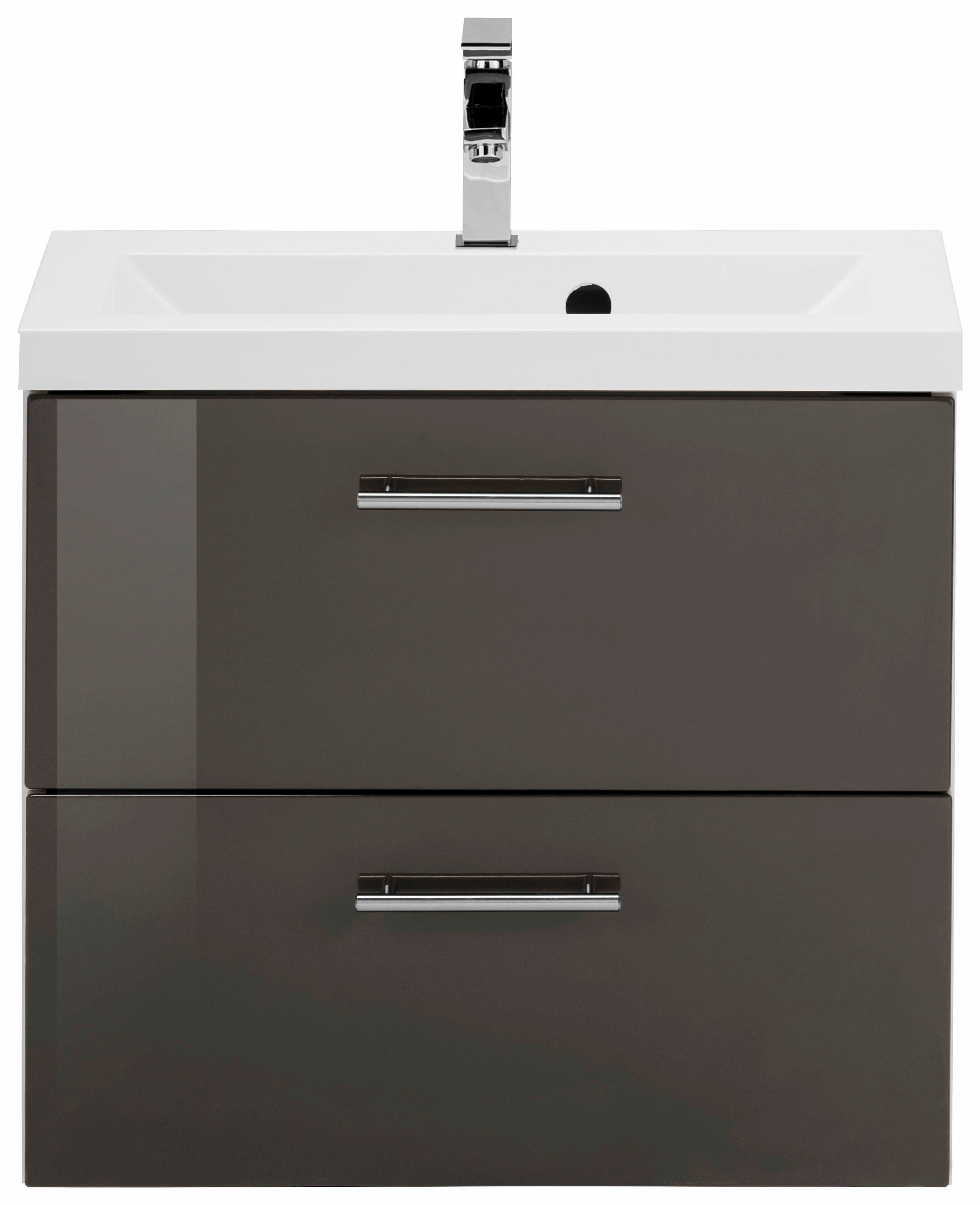 welltime Waschbeckenunterschrank »Venedig«, Badmöbel, Waschtisch inkl. Waschbecken, Breite 60 cm