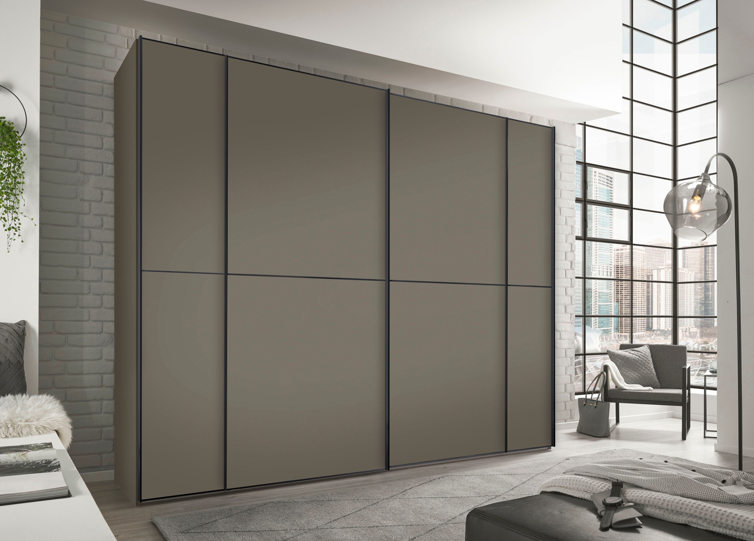 STAUD Schwebetürenschrank »Sonett 200 G, Made in Germany«, mit vier verschiedenen Ausstattungsvarianten