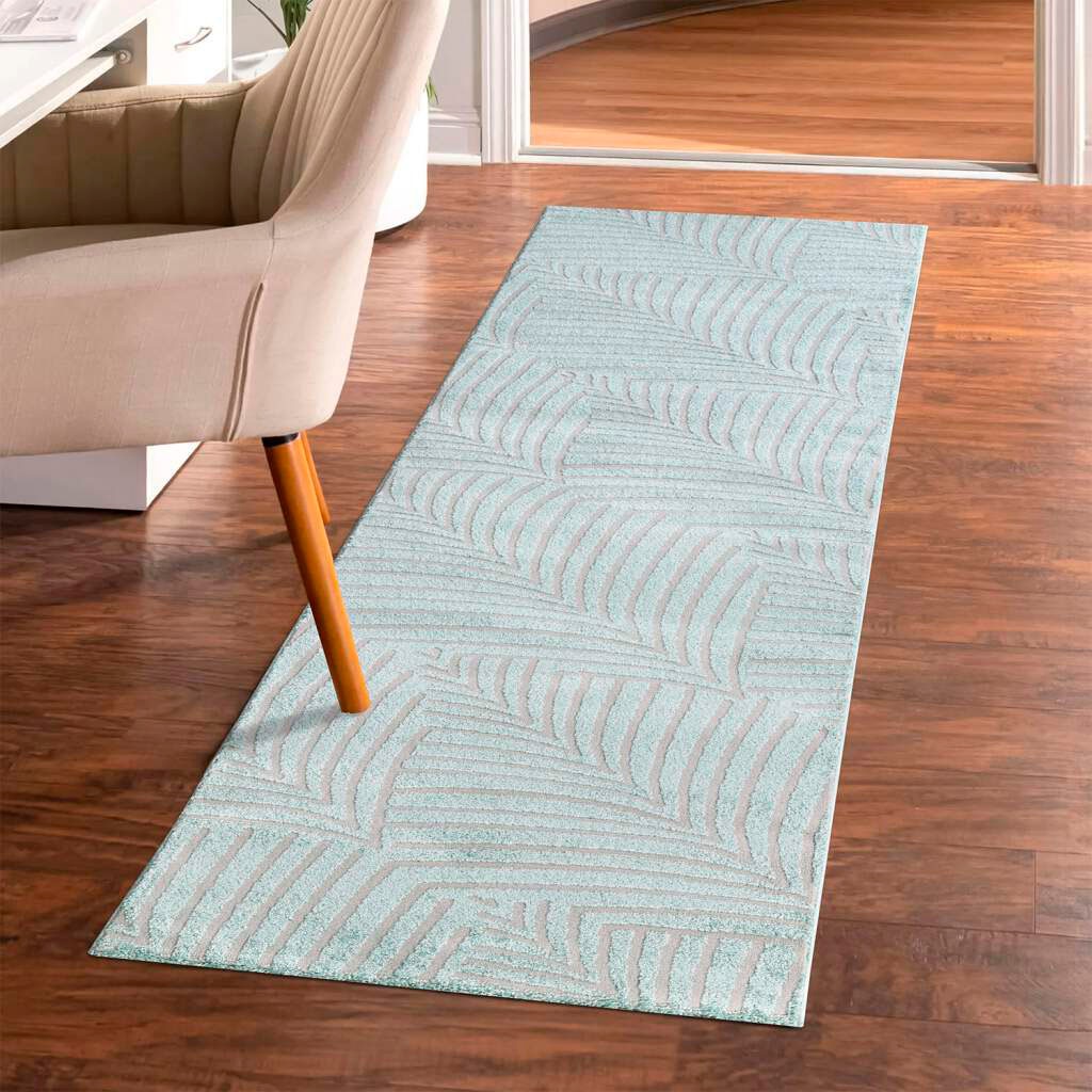 Carpet City Läufer »Friseé-Teppich FANCY 648«, rechteckig, Kurzflor,3D-Opti günstig online kaufen