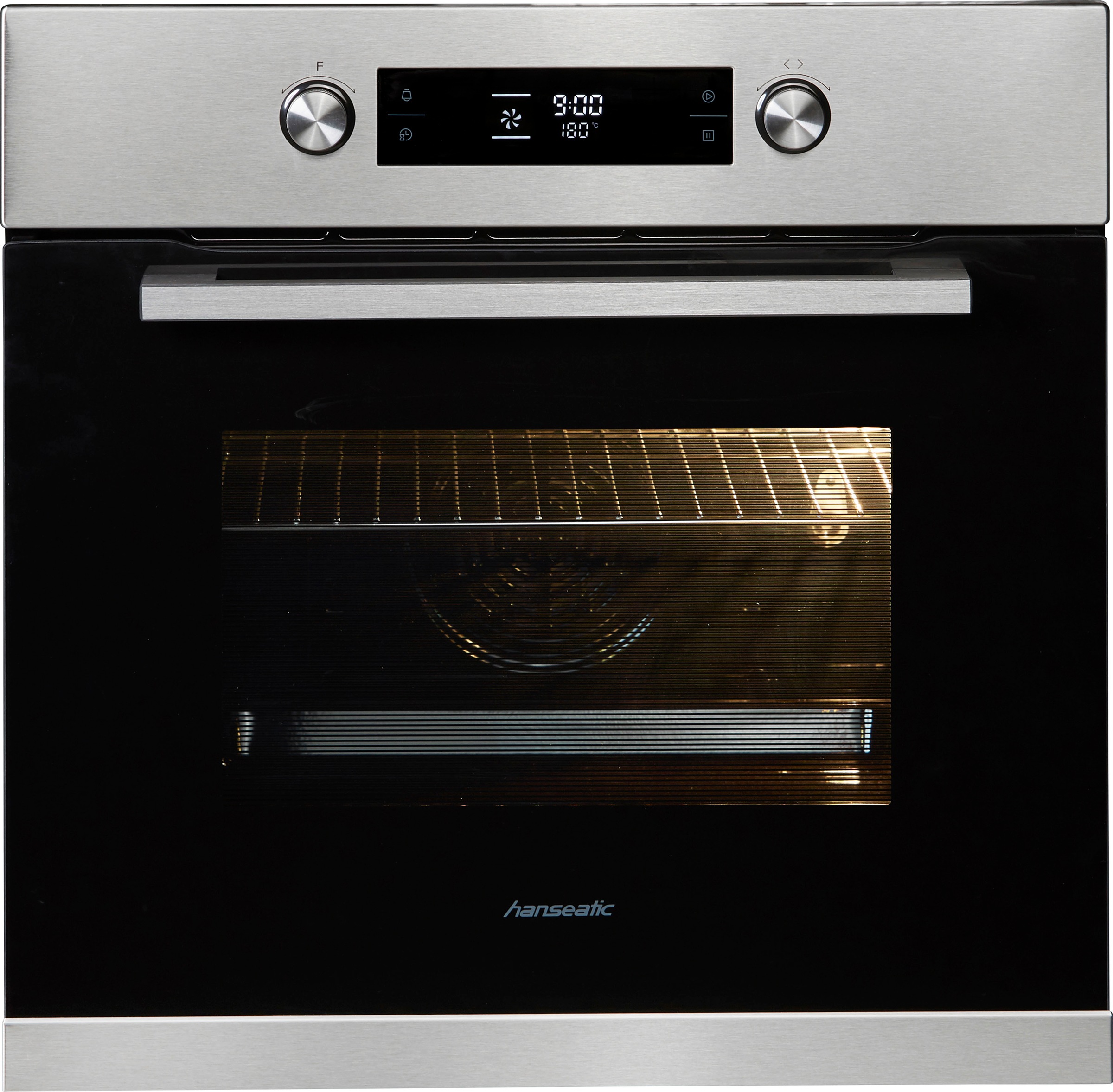 Hanseatic Einbaubackofen »65M90E3-E11B200«, mit 2-fach-Teleskopauszug, Leic günstig online kaufen