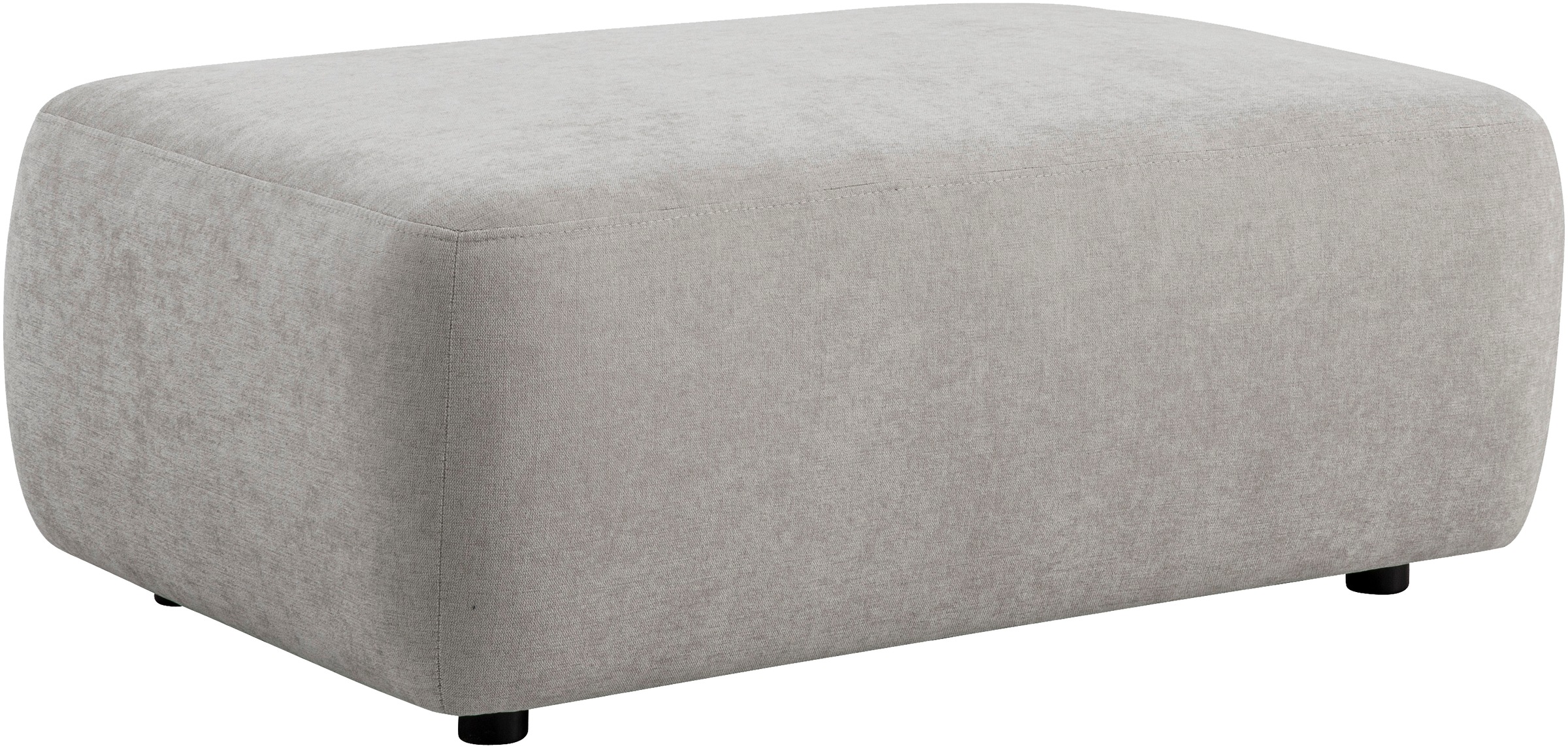 INOSIGN Polsterhocker »Torge, Hocker in Cord, Samtvelours oder Struktur«, p günstig online kaufen