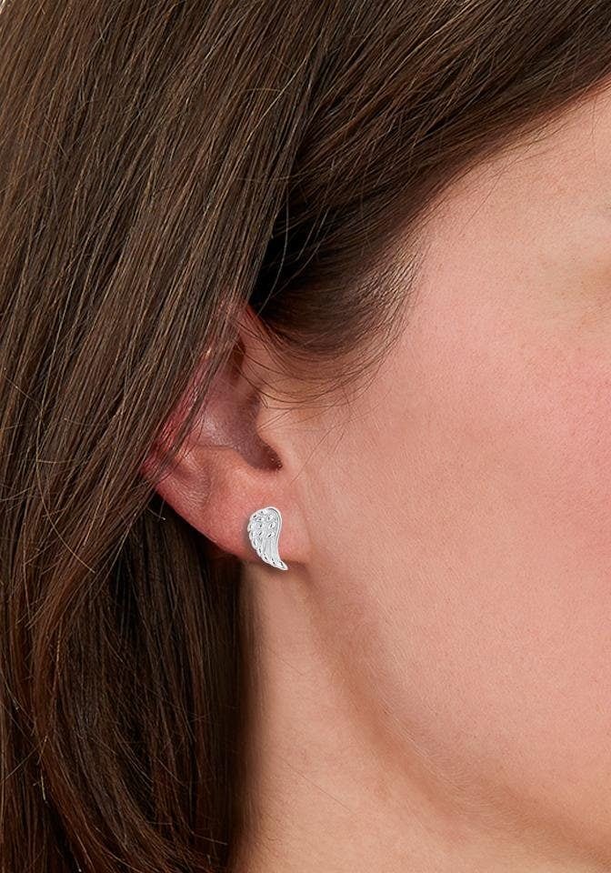 Amor Paar Ohrstecker »Flügel«