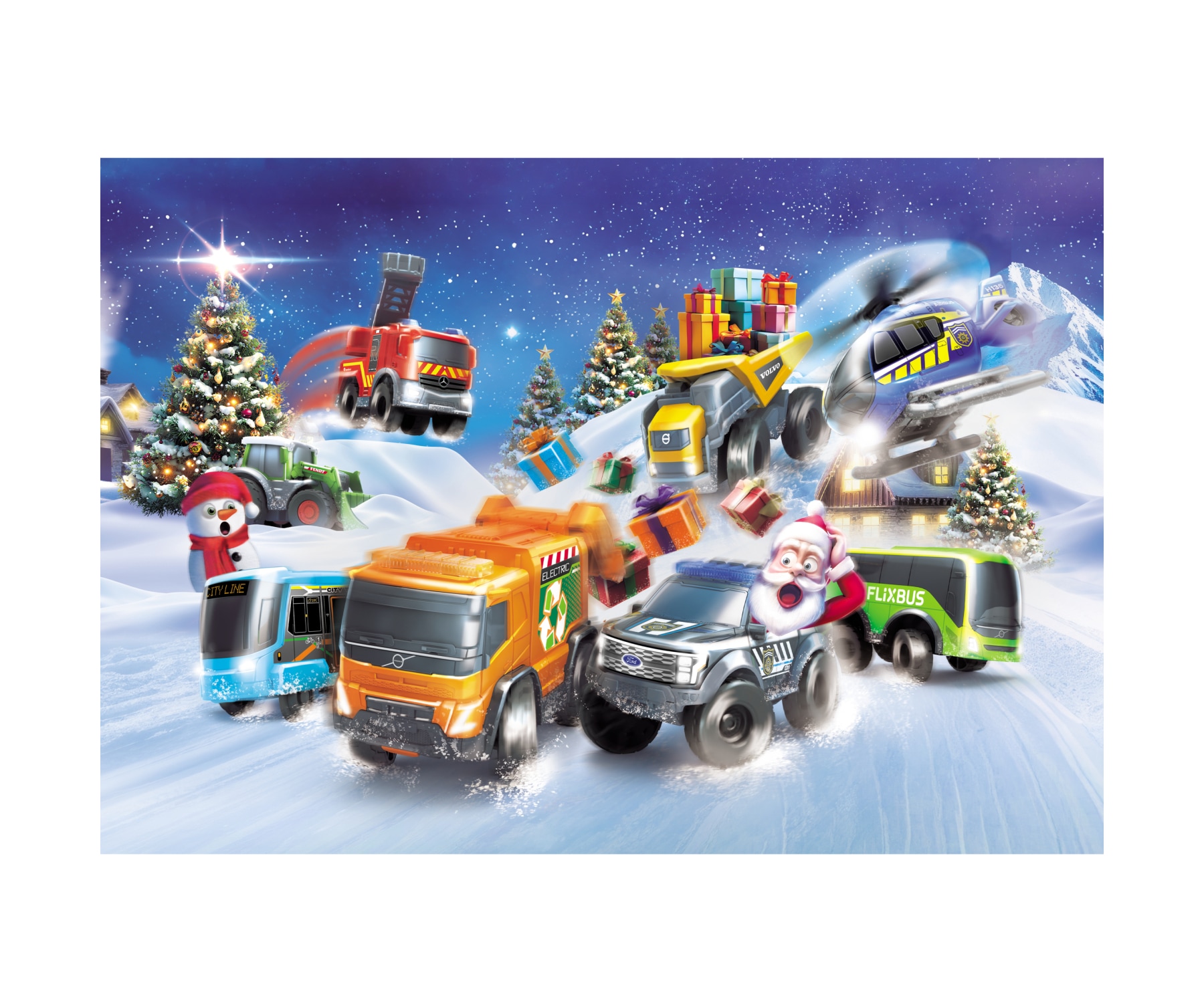 Dickie Toys Adventskalender »Micro Christmas« ab 3 Jahren