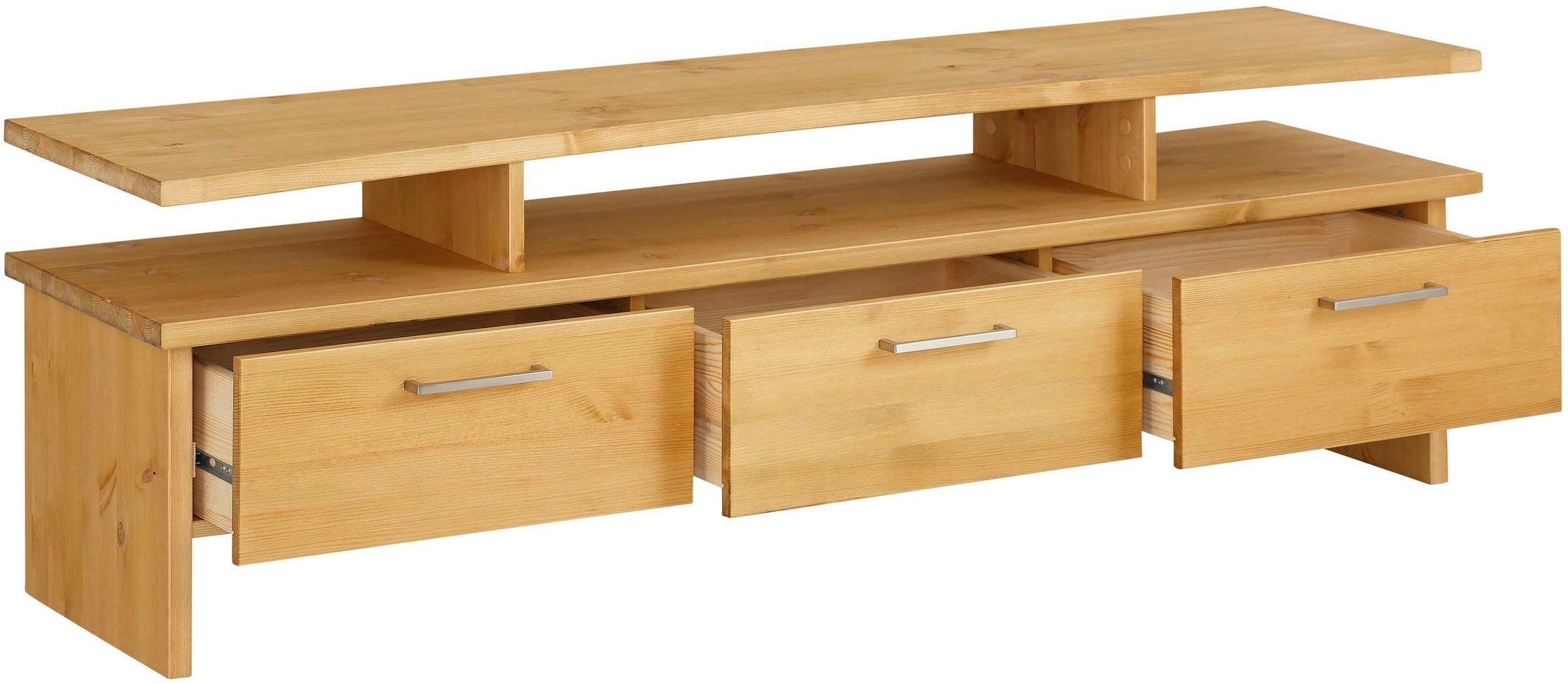 Home affaire TV-Board »Ixo« Breite 148 cm, mit 3 Schubladen, aus masiver Kiefer, FSC®
