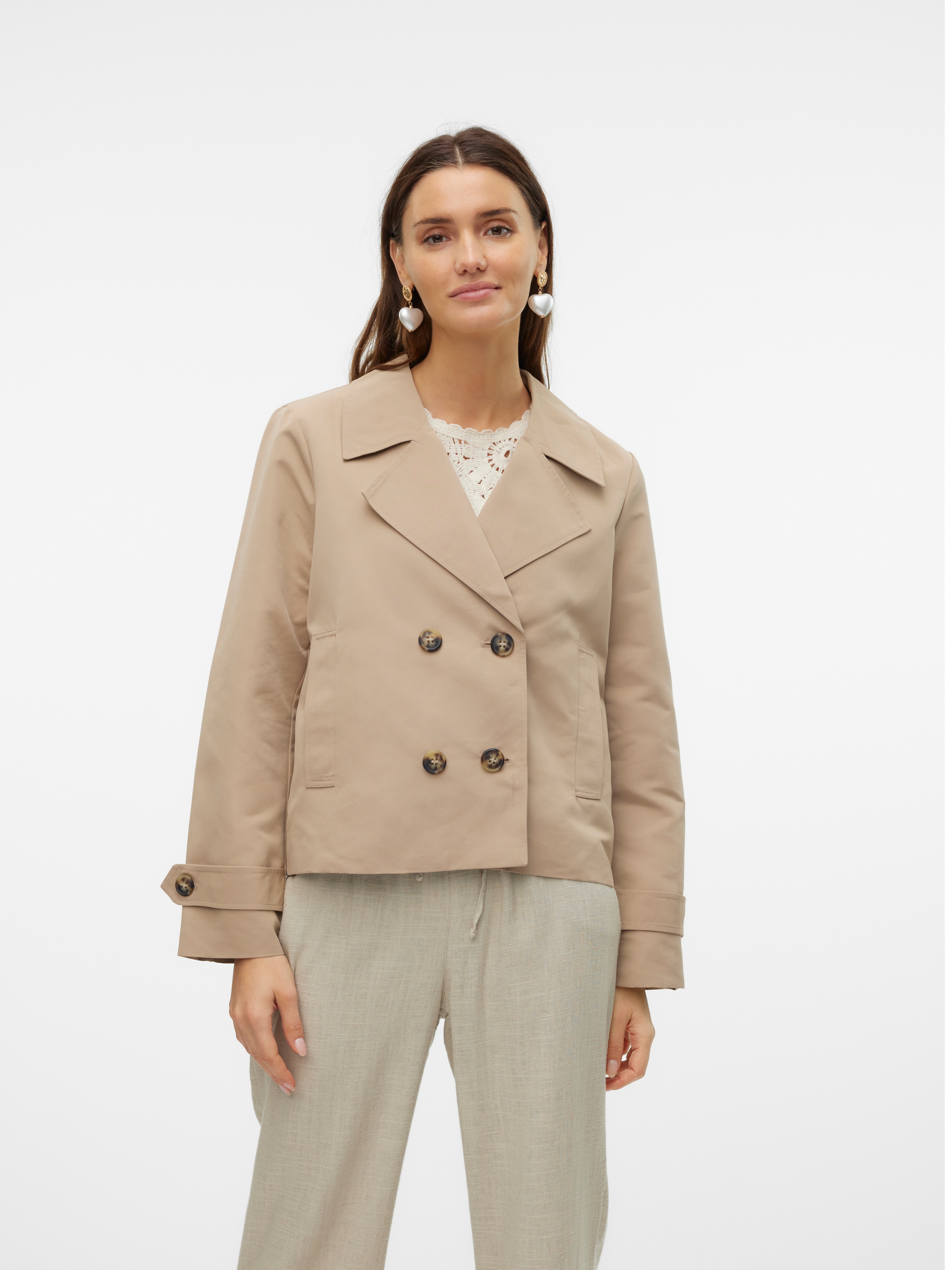 Vero Moda Kurzjacke »VMCHLOEMIA SHORT TRENCHCOAT GA NOOS«