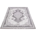 Carpet City Teppich »Platin 7741«, rechteckig, 11 mm Höhe, Kurzflor, Ornamente, Glänzend durch Polyester, Wohnzimmer, Schlafzimmer