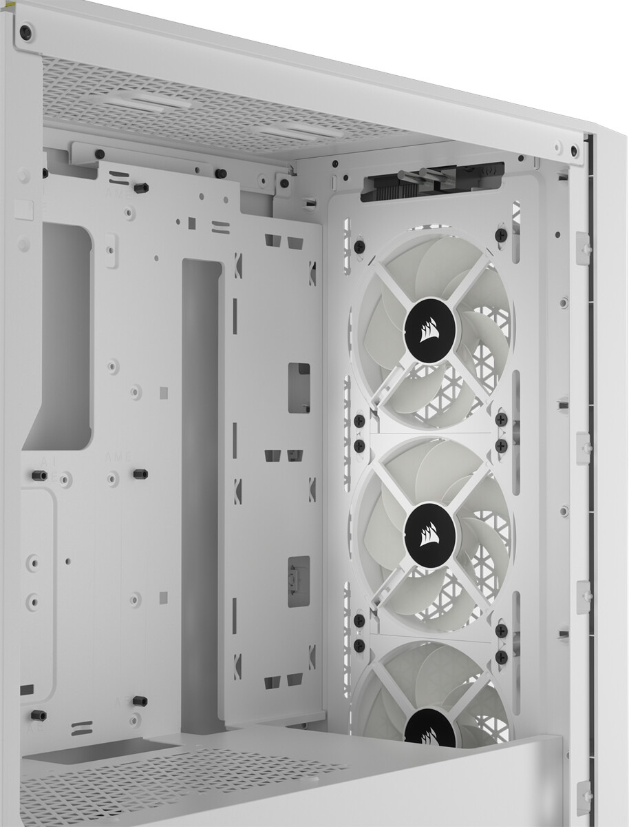 Corsair PC-Gehäuse »3000D RGB Airflow Tempered Glass Mid-Tower, White« RGB