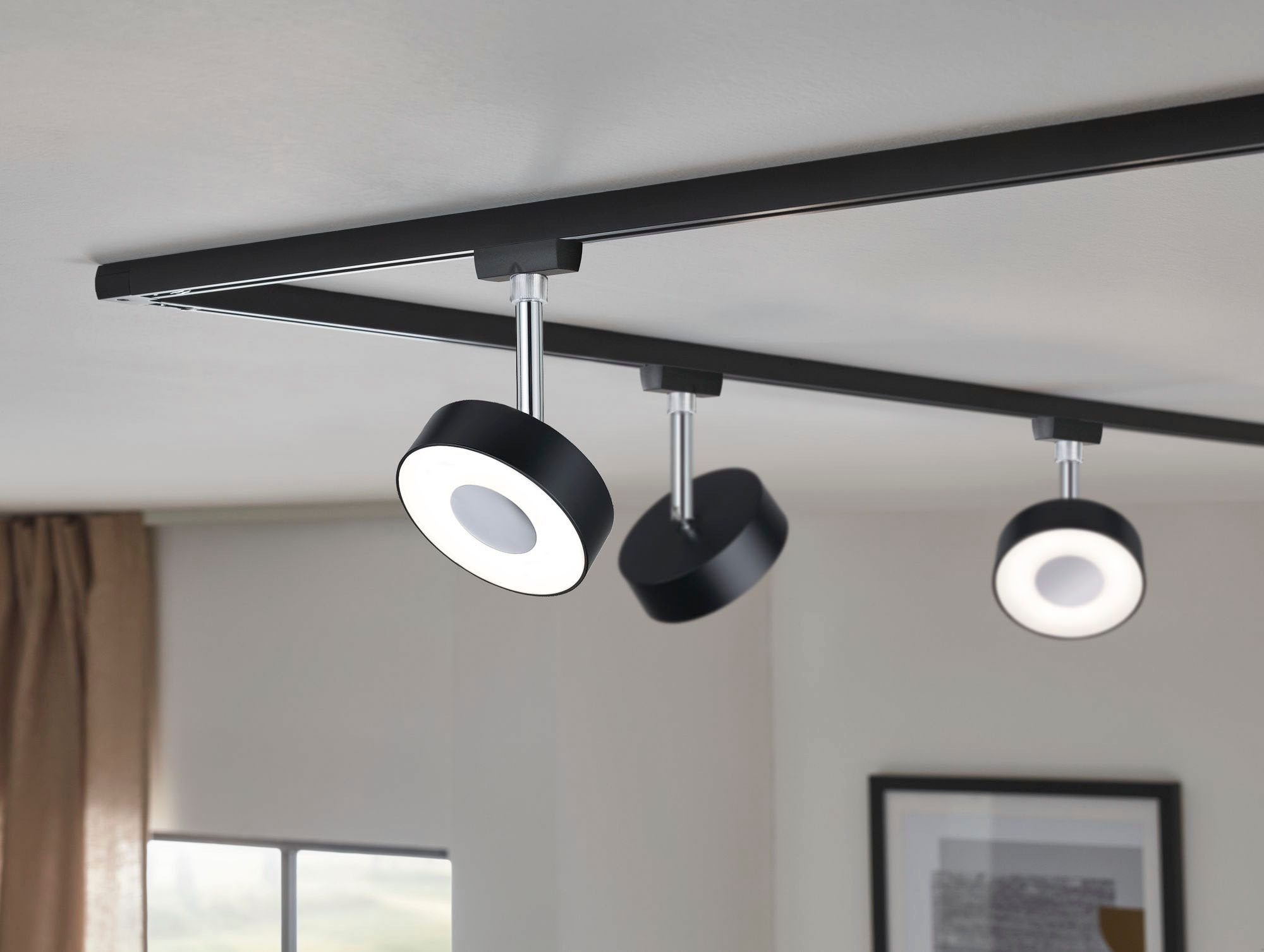 Paulmann Schienensystem-Leuchten »URail Spot Circle 2-Step-White 5W 230V«, (1 tlg.)