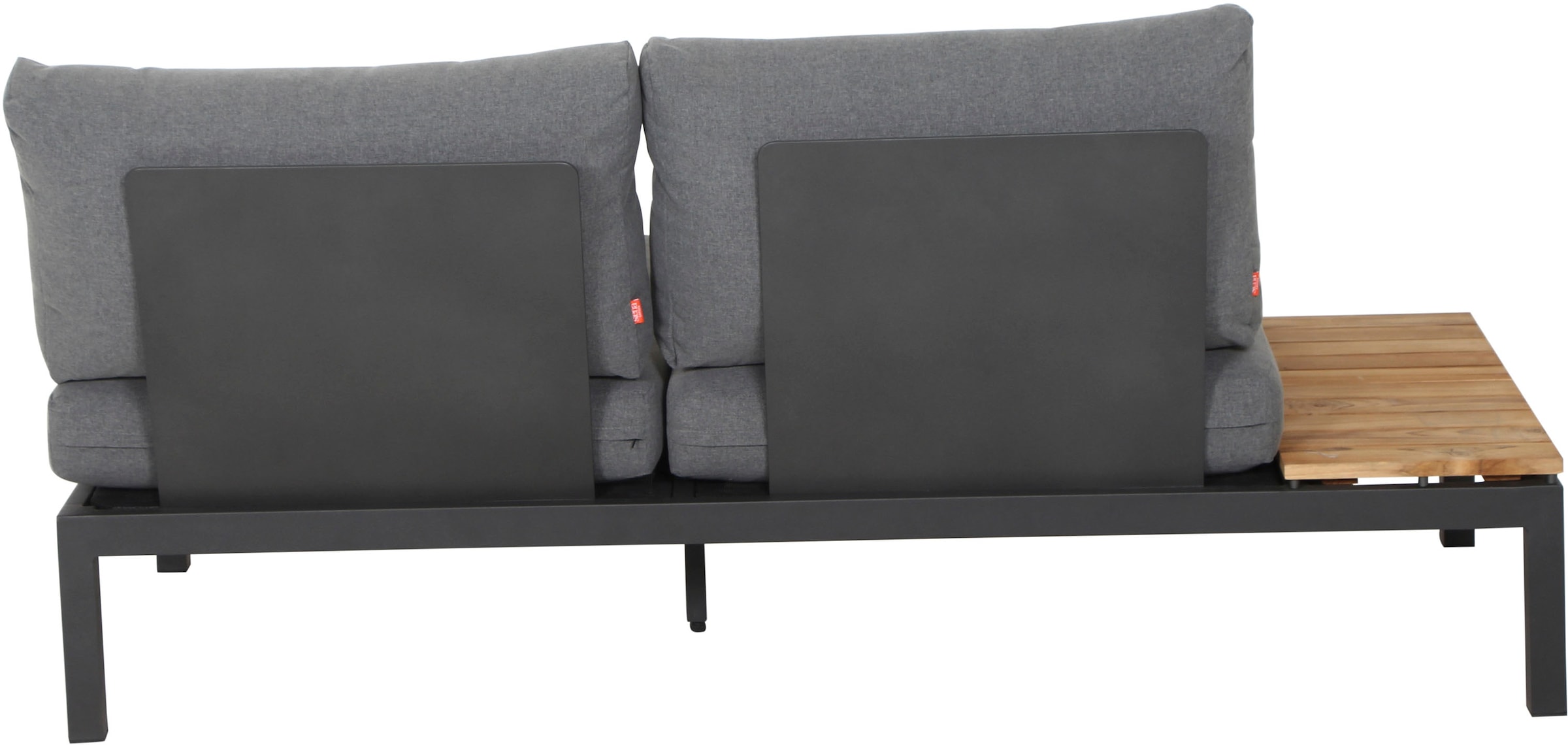Siena Garden Gartenlounge-Set »Alvida«, (Set, 15 tlg.), best. aus 2 Sofas, 1 Ecksofa, 1 Tisch und 12 Kissen