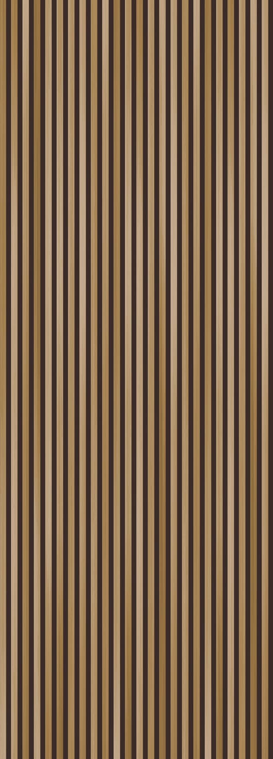 queence Fototapete »Paneele in Holzoptik«, 3D-Optik-bedruckt-clean-gestreift-Holz-seidenmatt, Wandpaneele, selbstklebend, Tapete, Sticker, Wanddeko, Holzoptik