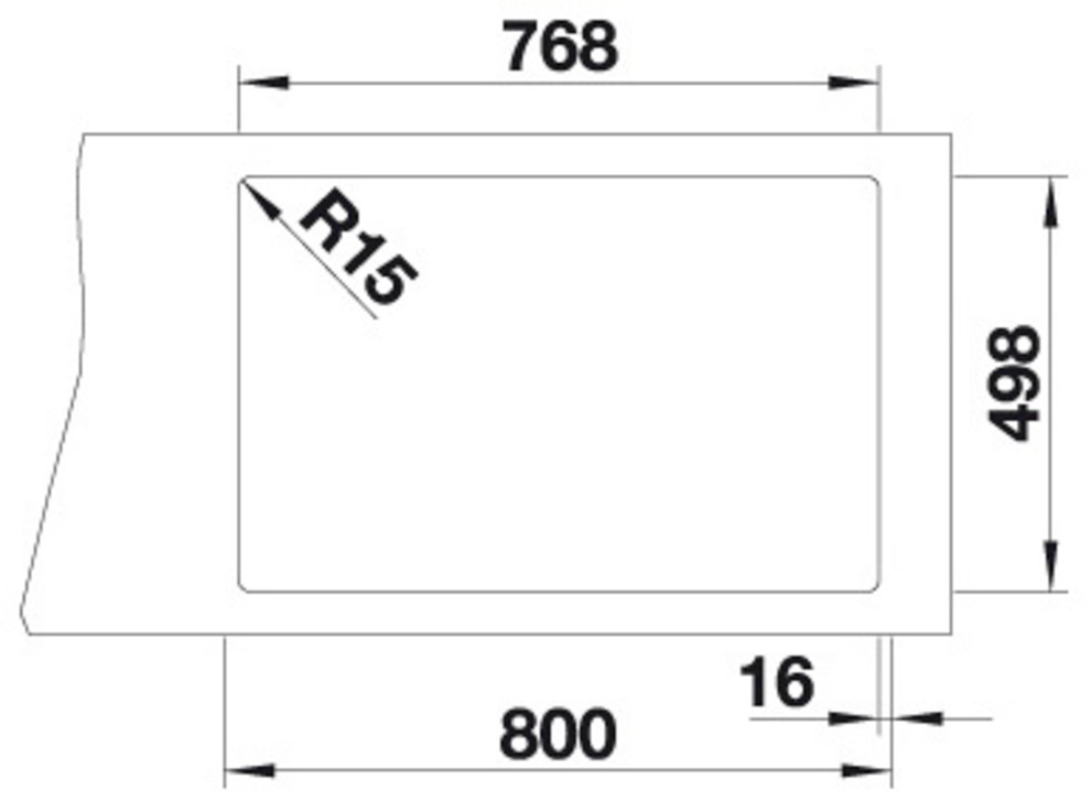 Blanco Granitspüle »ETAGON 8« 1 Stk. tlg. inklusive 2 Gratis ETAGON-Schienen aus Edelstahl