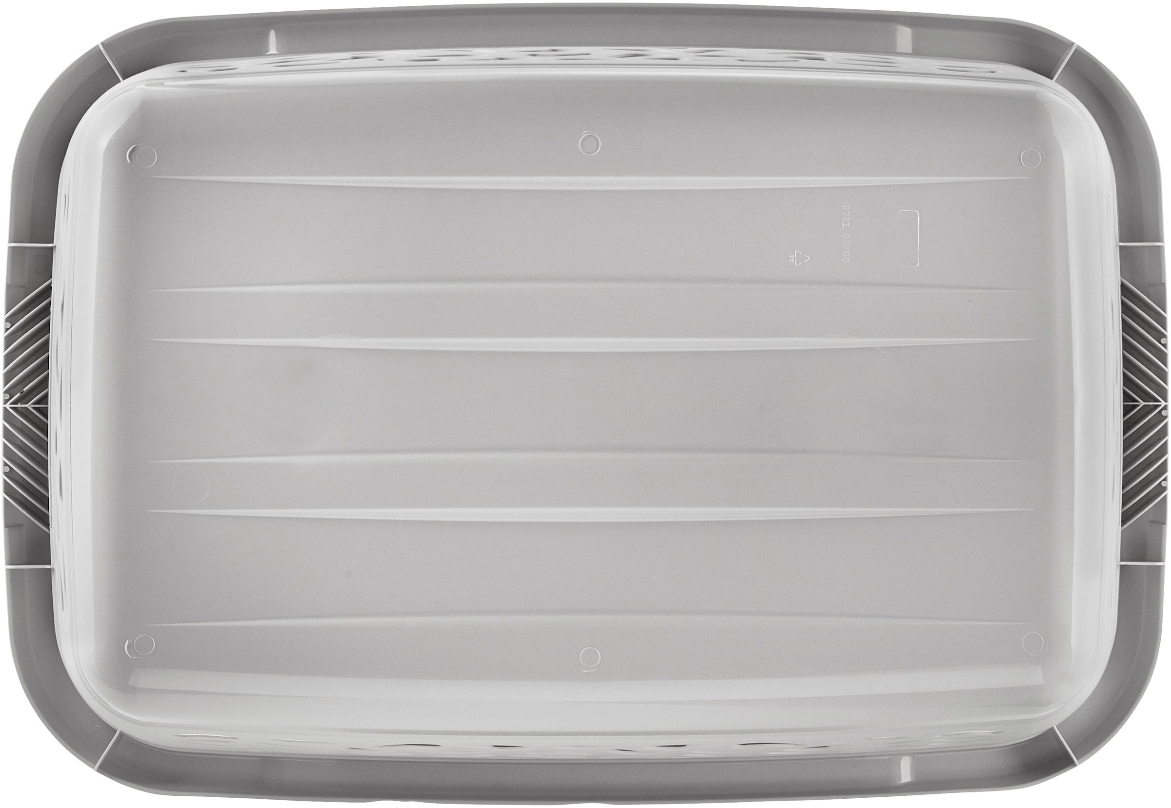 keeeper Wäschekorb »jost, 2er Set, 65 x 44 x 28 cm, 52 l« praktische Griffe, platzsparend ineinander nestbar