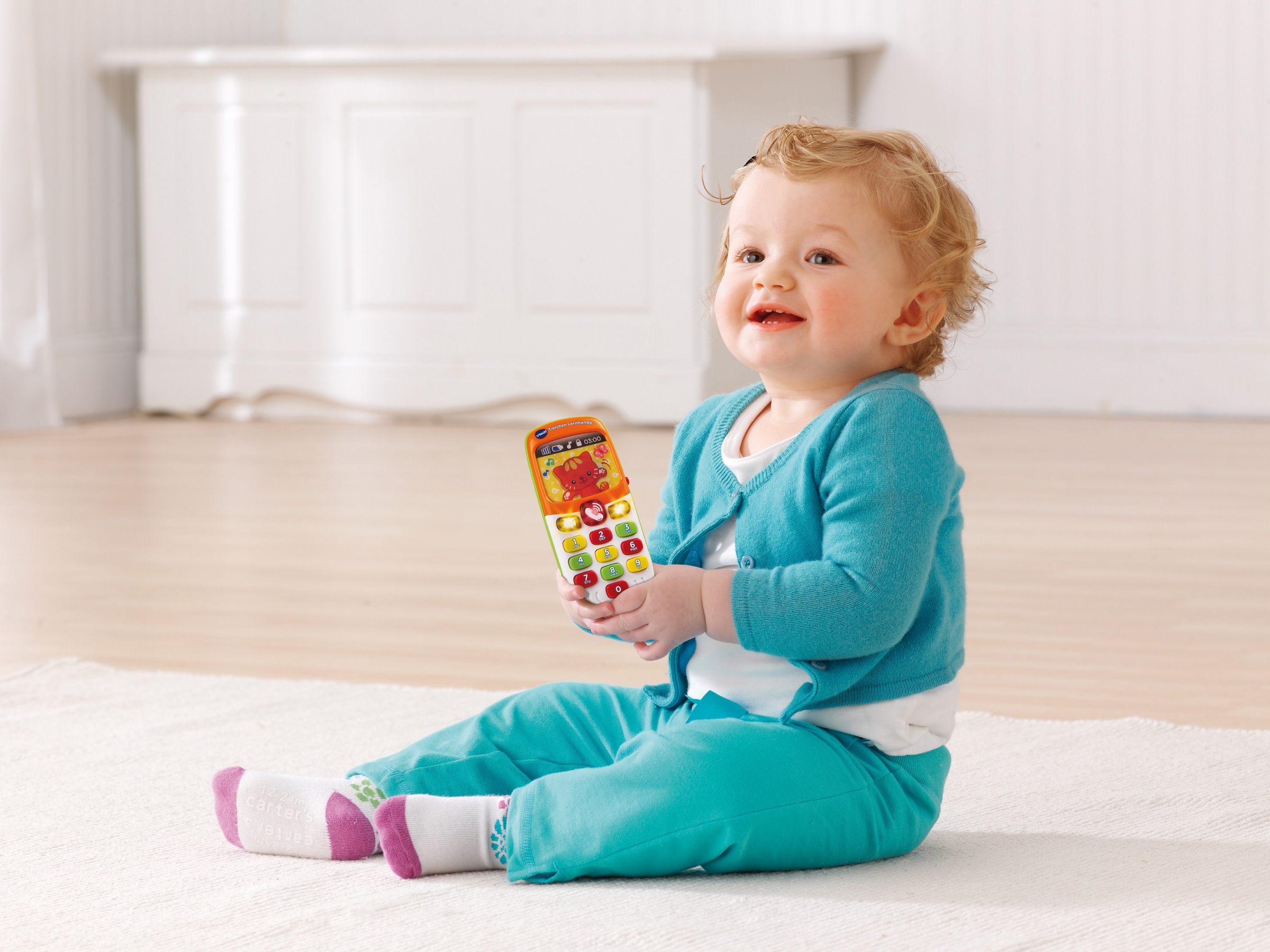 Vtech® Spieltelefon »Vtech Baby, Tierchen Lernhandy«, mit Licht und Sound